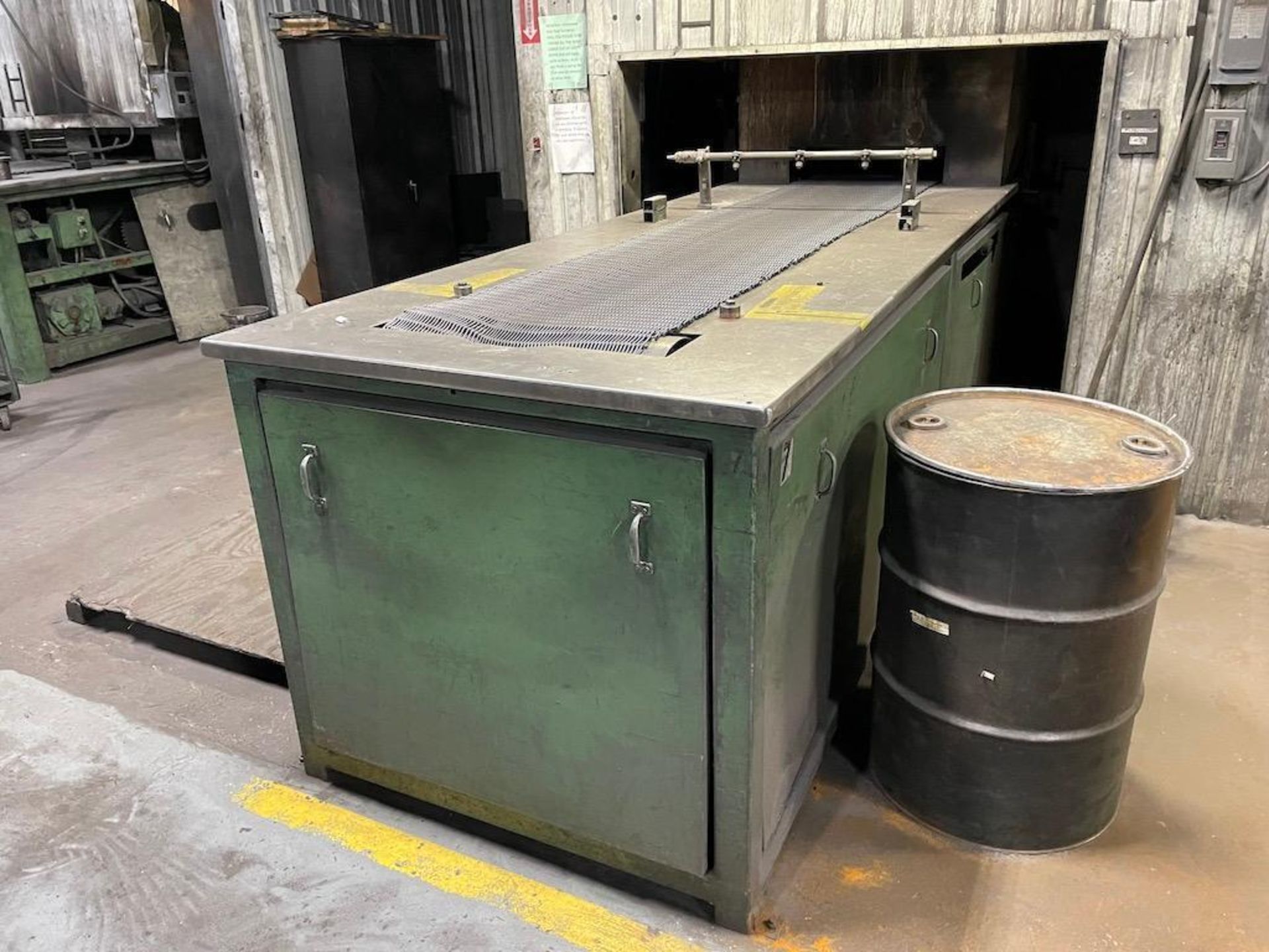 Abbott Electric Belt Sintering Furnace, Model 7ZSCR-24-192 PH3-192 HH4-2400, 24" Belt, 5.5" Over Bel - Image 15 of 20