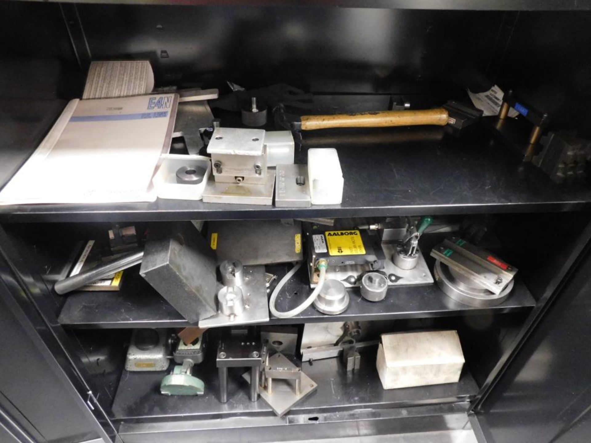 LOT: Cabinet w/Assorted Contents of Indicator Stands, Fixtures, etc. - Image 10 of 12