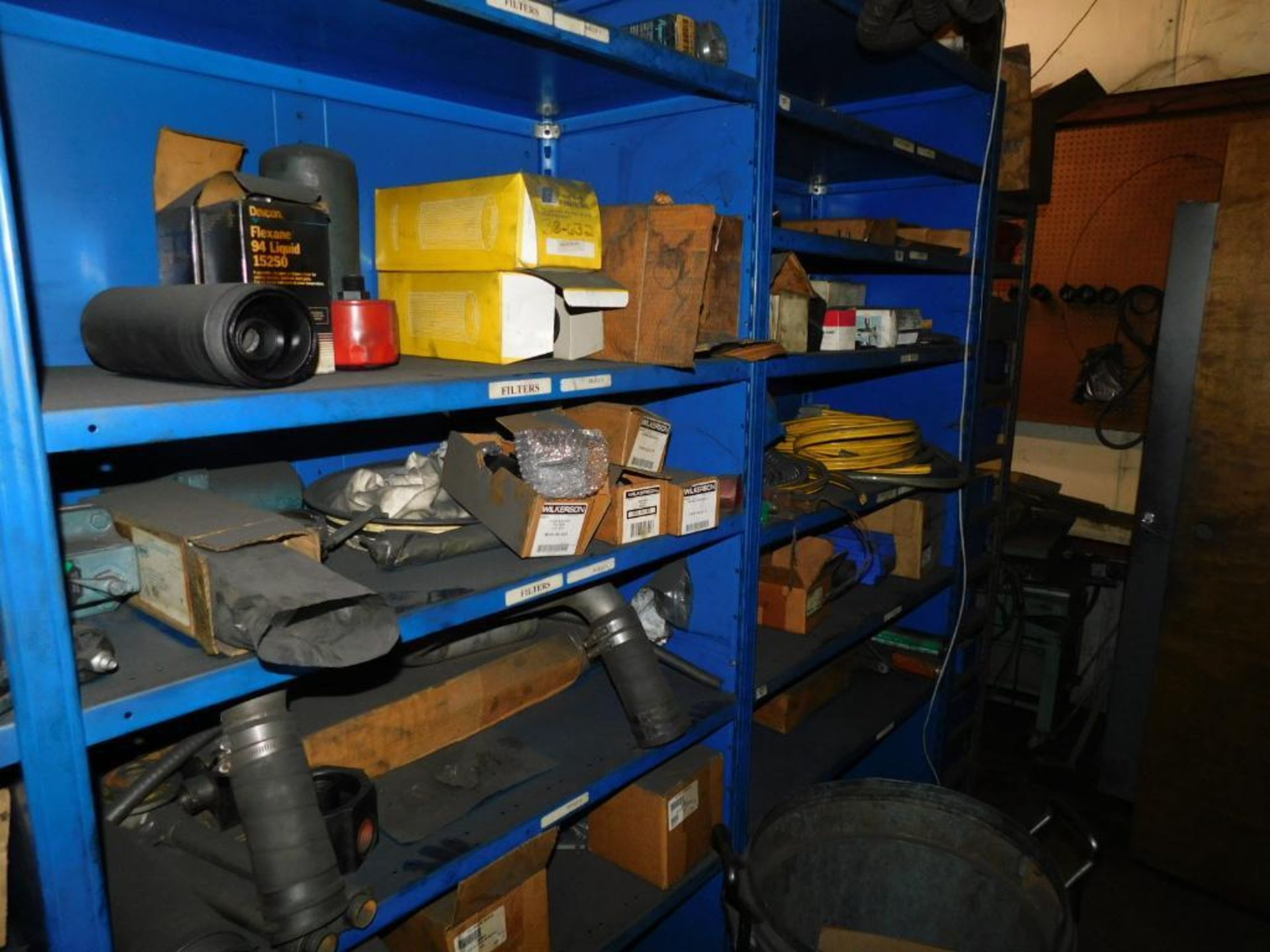 LOT: Contents of Upstairs Parts Department: Large Quantity Machine Parts, Electronics, Hardware, Bui - Image 13 of 33