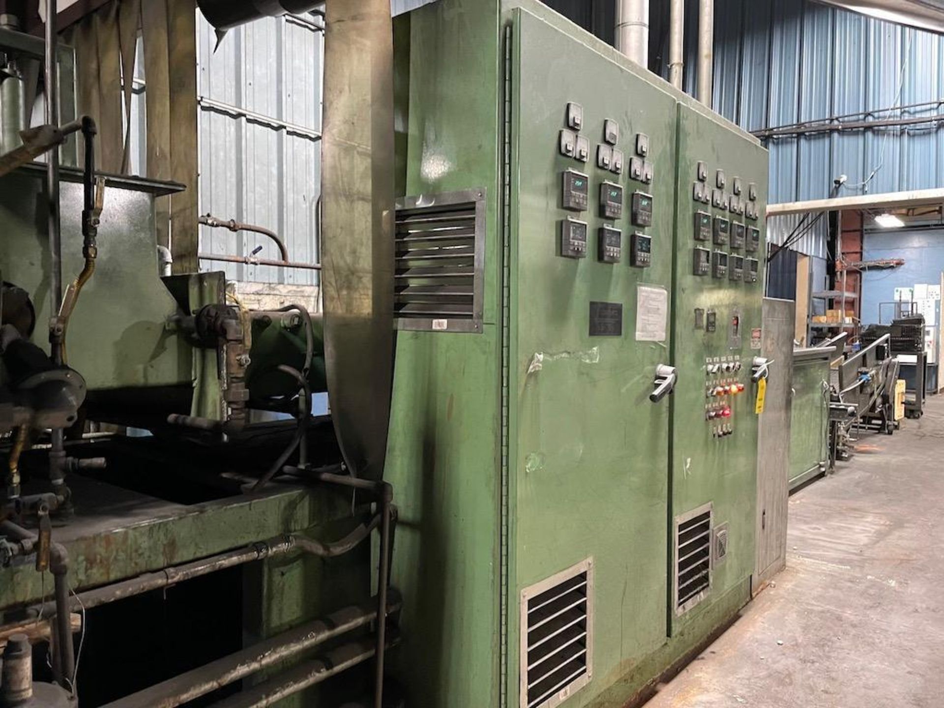 Abbott Electric Belt Sintering Furnace, Model 7ZSCR-24-192PH3-240HH4-VC-2150, 24" Belt, 192" Hot Zon - Image 10 of 22