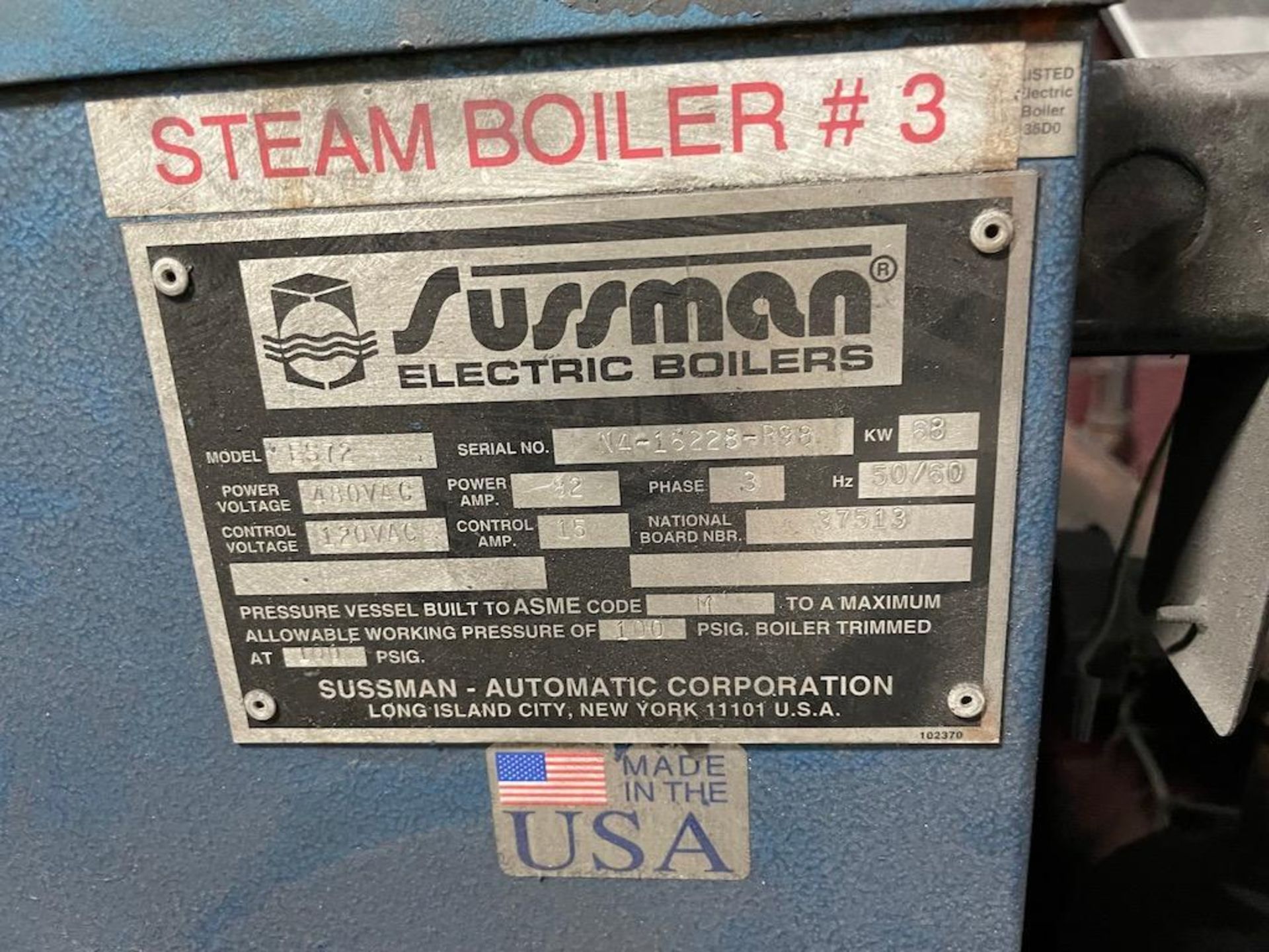 Abbott Continuous Steam Treat Furnace, Model 4ZCON-18-236-ST4-1400, 160kw, 480v, 1150 Deg. F. Workin - Image 15 of 16