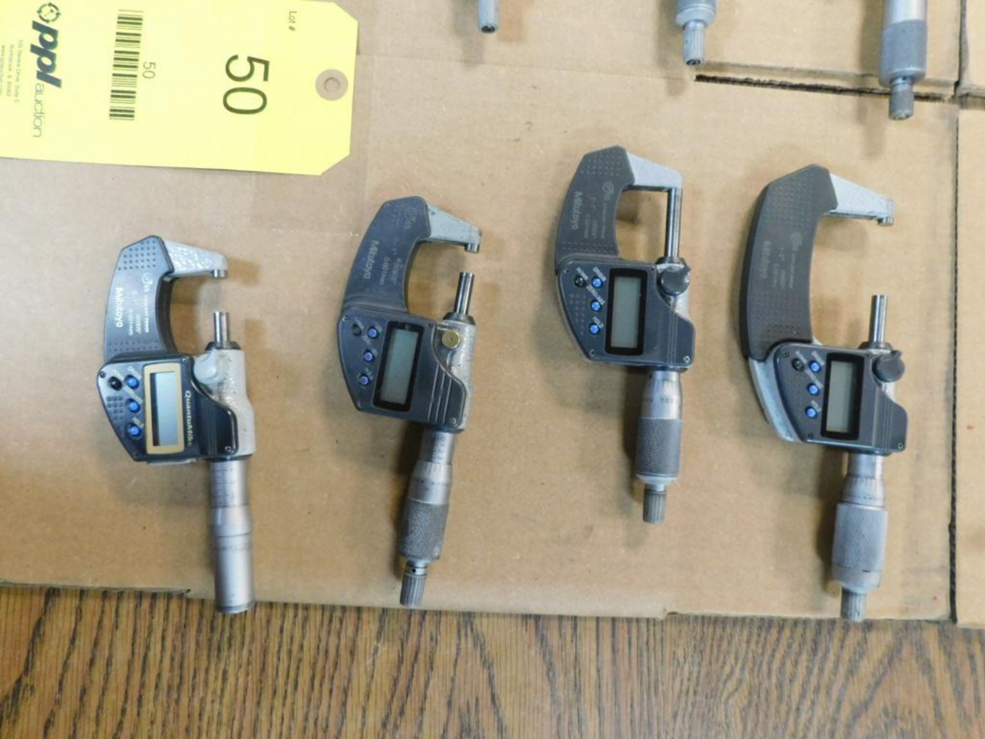 LOT: (9) Digital Mitutoyo Outside Micrometers - Image 3 of 3