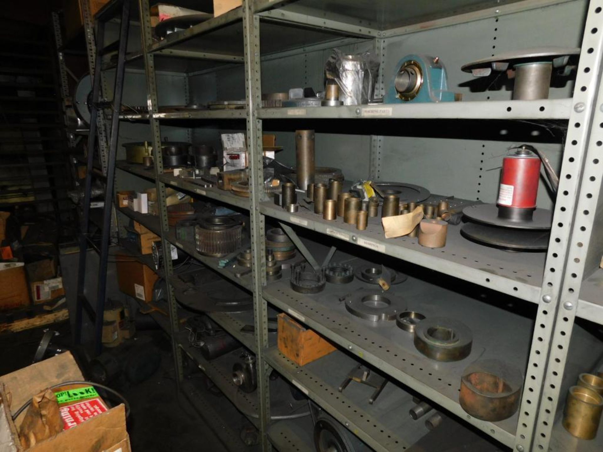 LOT: Contents of Upstairs Parts Department: Large Quantity Machine Parts, Electronics, Hardware, Bui - Image 23 of 33