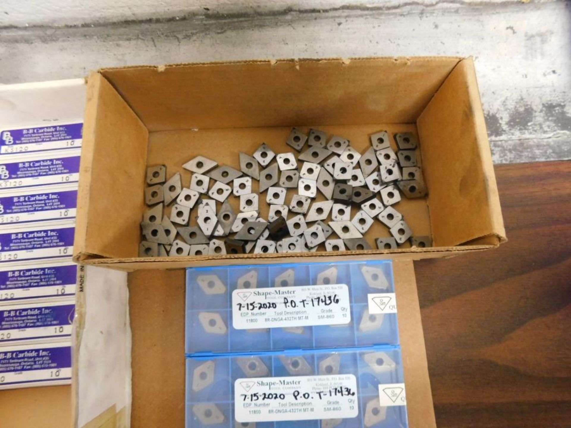 LOT: Assorted Carbide Inserts - Image 3 of 5