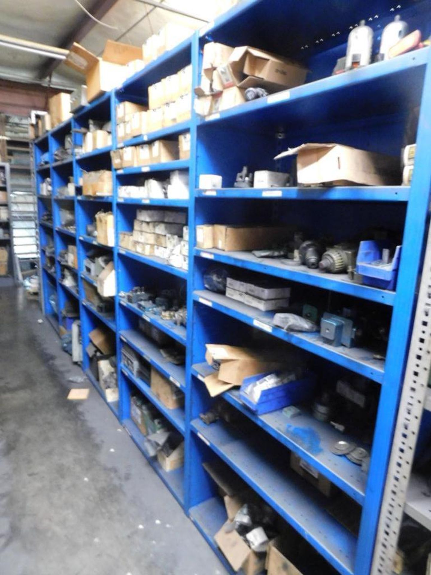 LOT: Contents of Upstairs Parts Department: Large Quantity Machine Parts, Electronics, Hardware, Bui - Image 17 of 33