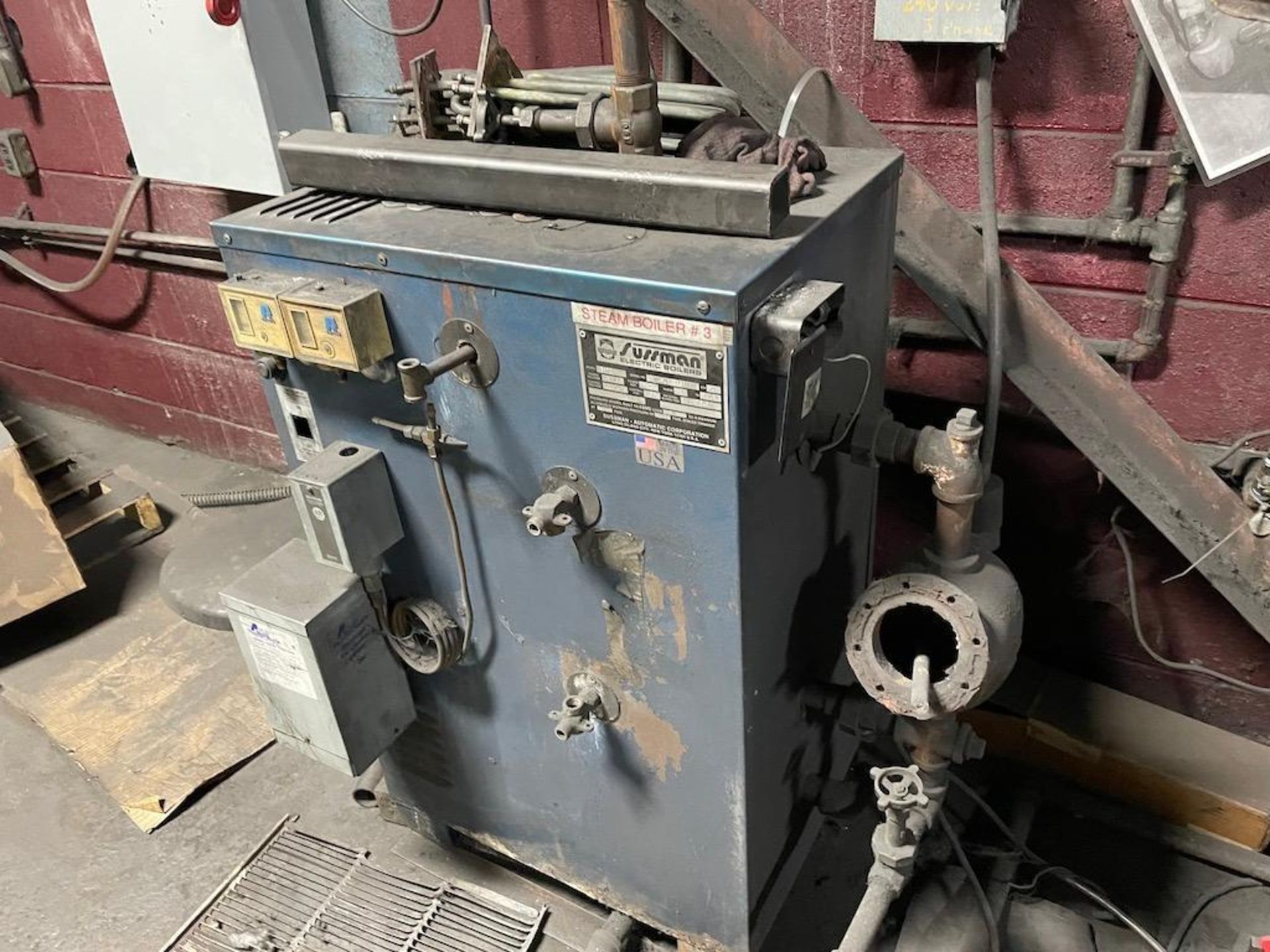 Abbott Continuous Steam Treat Furnace, Model 4ZCON-18-236-ST4-1400, 160kw, 480v, 1150 Deg. F. Workin - Image 11 of 16