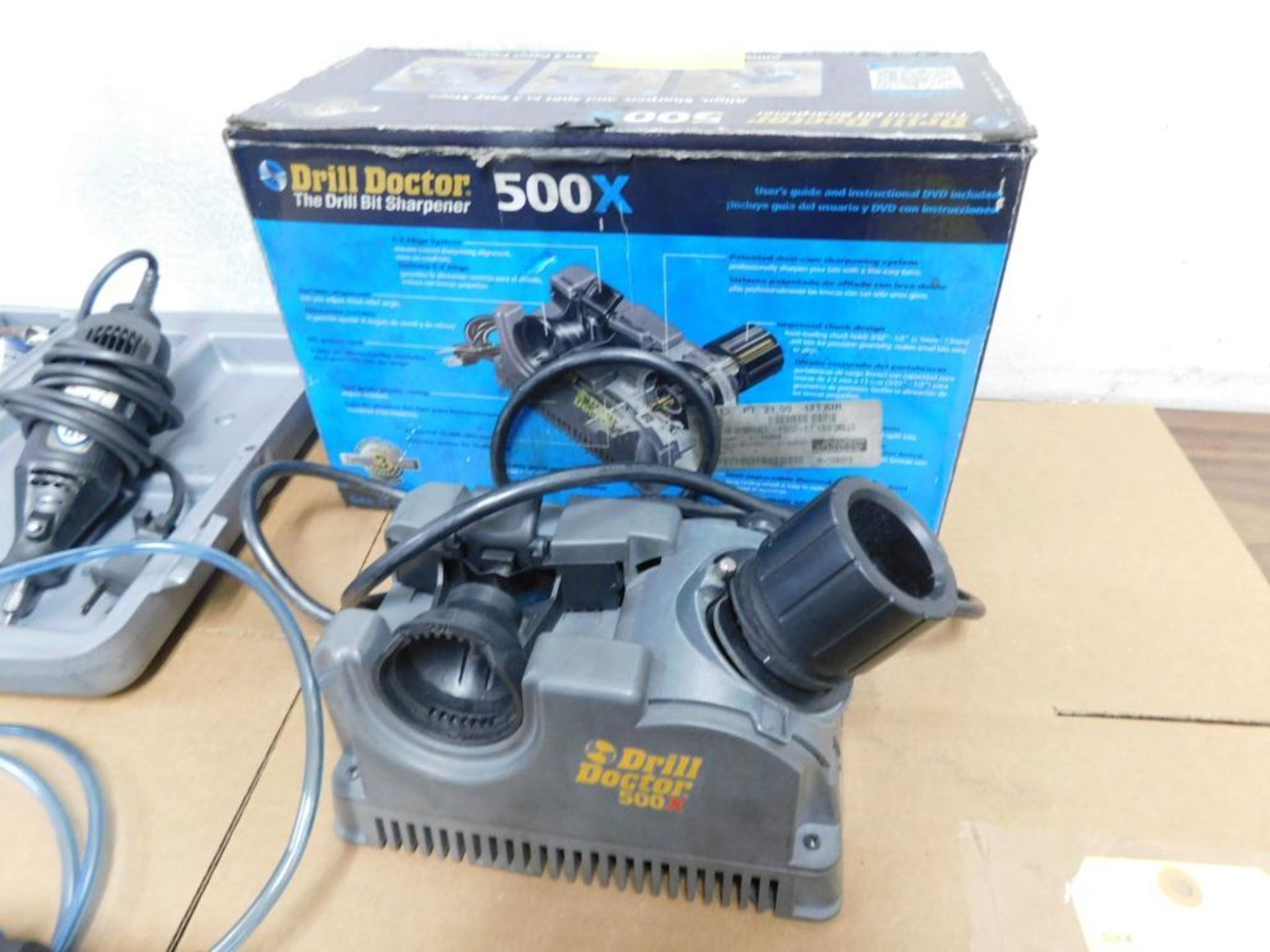 LOT: Drill Doctor, Drill, Dremel's, Marposs Mi Air Tool - Image 2 of 4