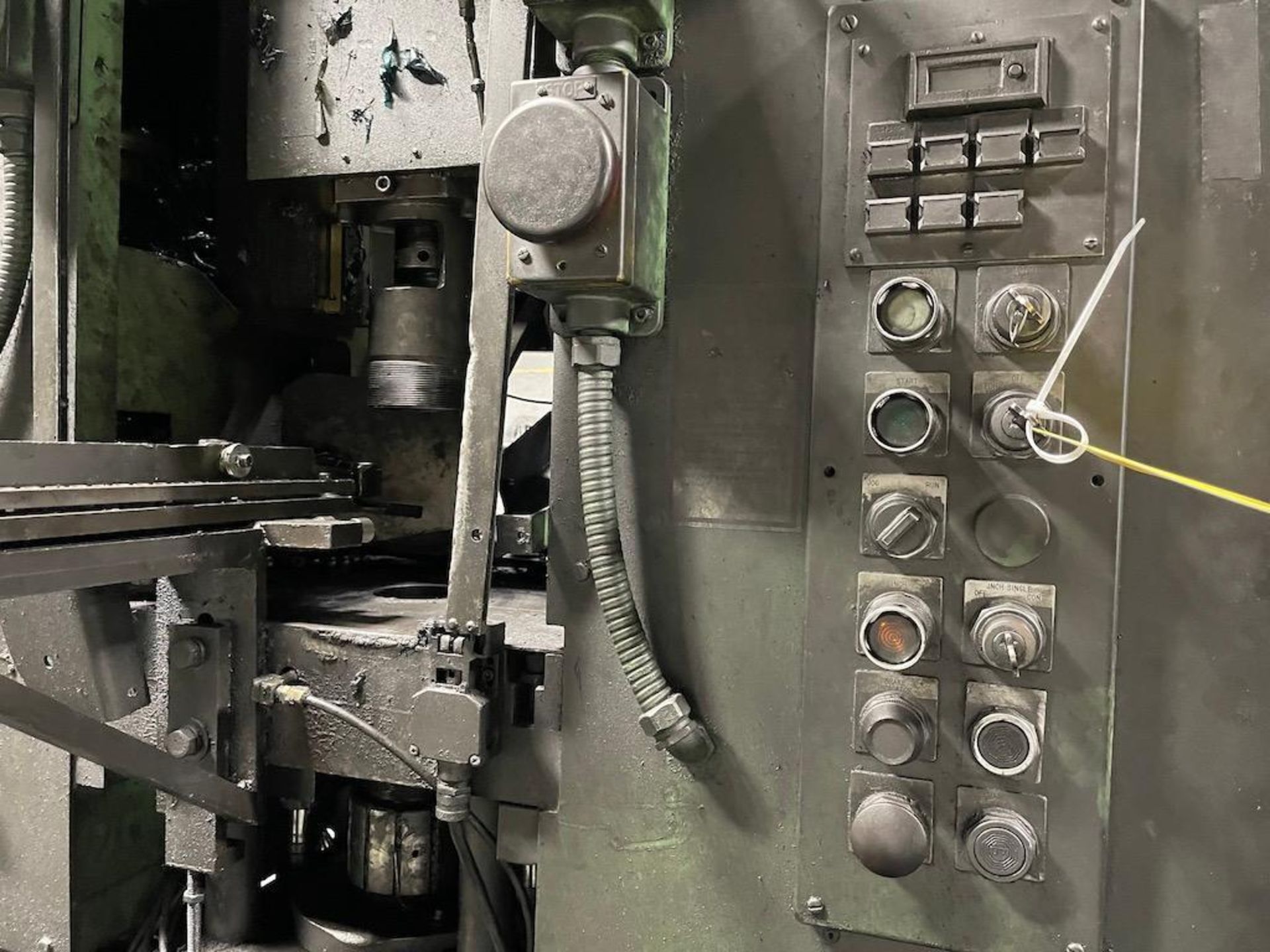 Gasbarre 30 Ton Inclined Sizing Press, Type OBI, Air Clutch, Standard Controls, 30 - 150 SPM, WEG CF - Image 3 of 18
