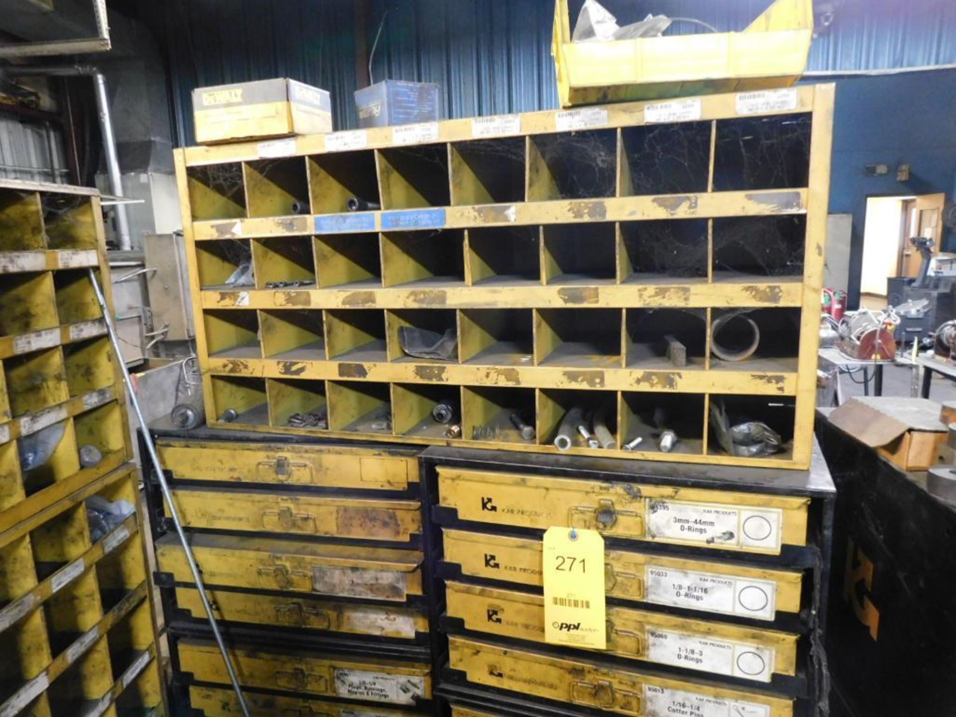 LOT: Kav Products Hardware Cabinets w/Large Quantity Assorted Hardware - Image 5 of 5