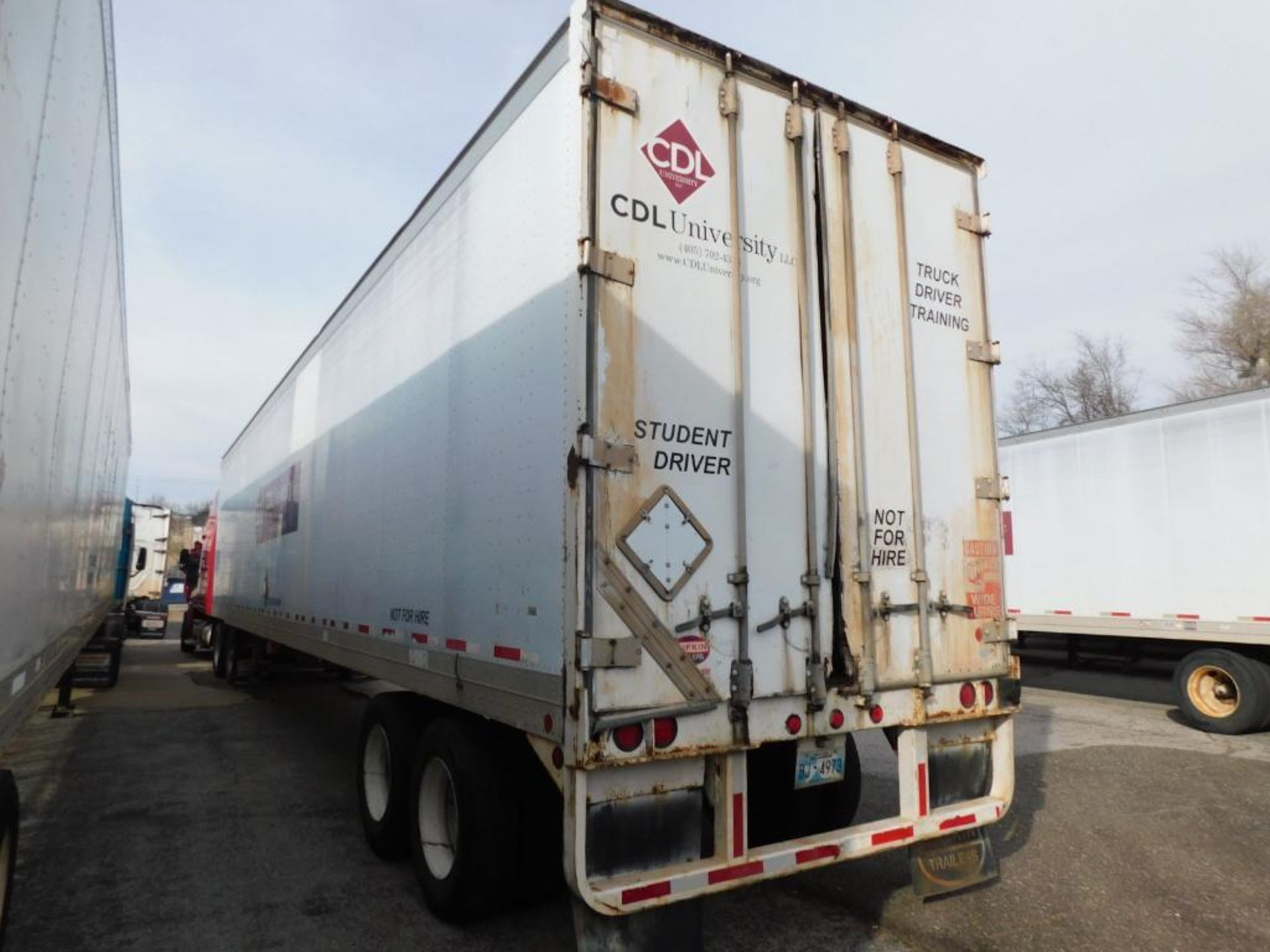 1996 Lufkin 47.5' Trailer Dry Van, Model TFV-ISPT, 65,000 GVWR, VIN 1L01A4824T1122888 - Image 4 of 14