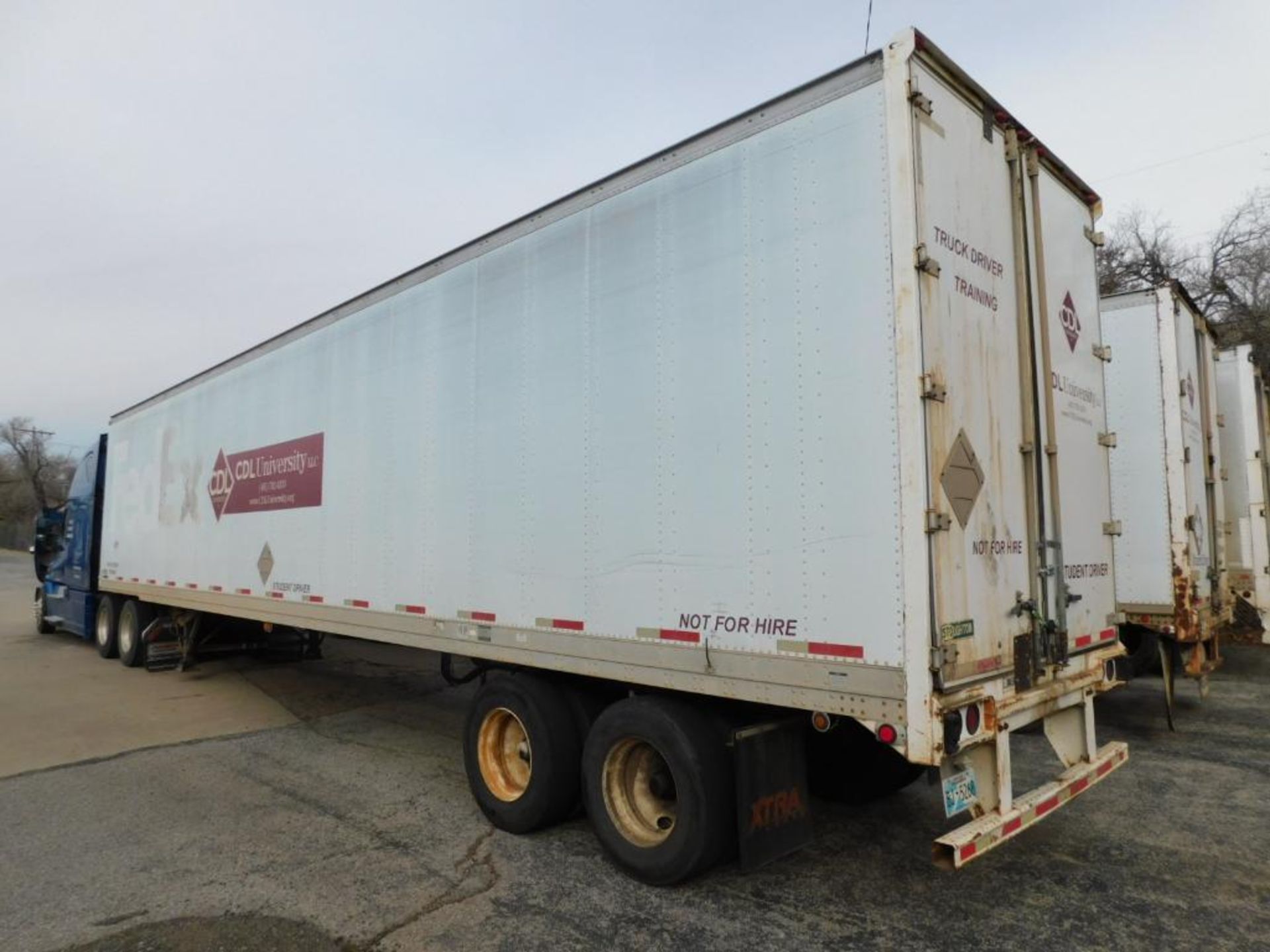 2000 Stoughton 47.5' Trailer Dry Van, Model: AVW-485T-S-C-AR, 68,000 GVWR, VIN 1DW1A48221S454510 - Image 2 of 12