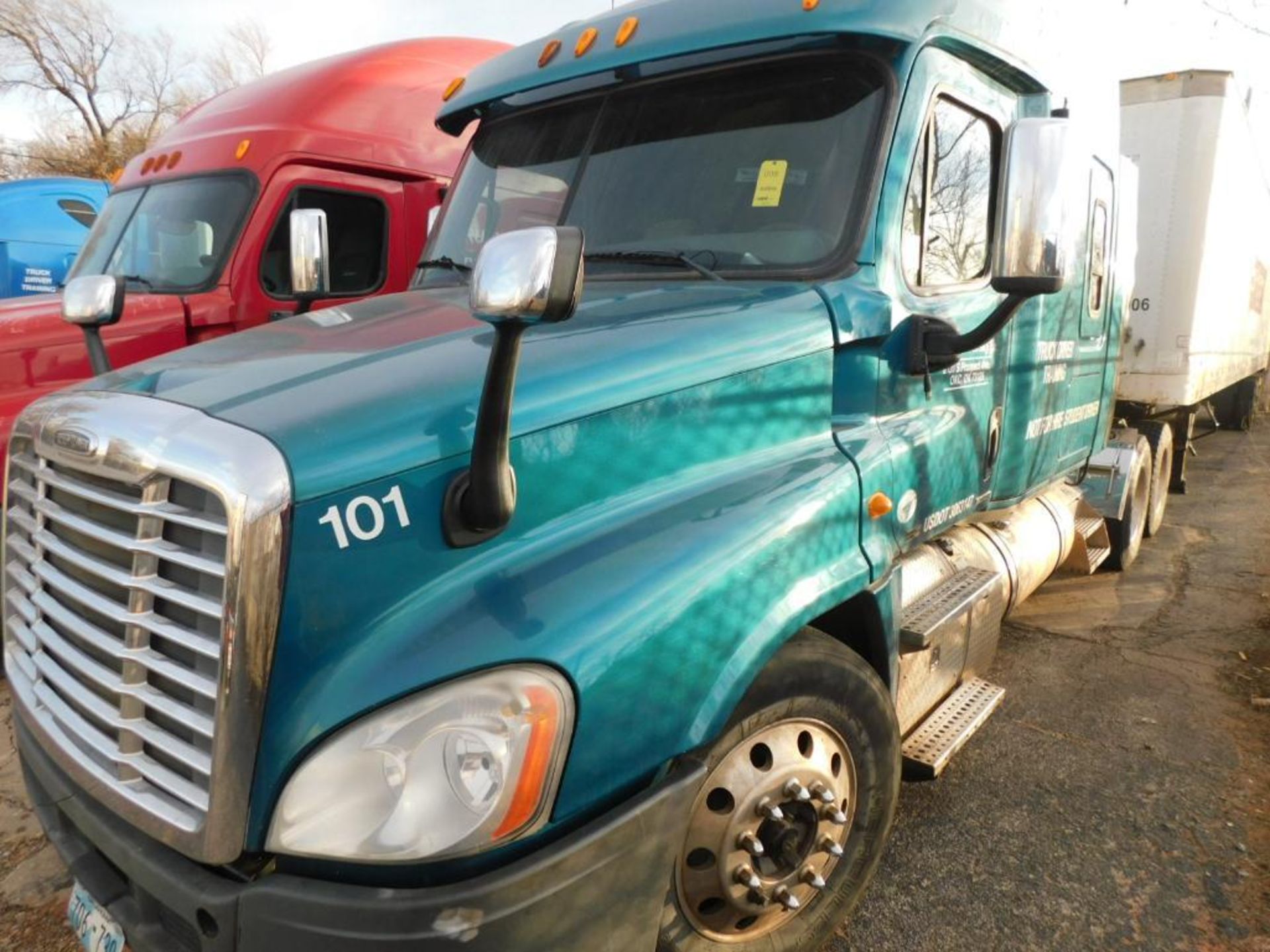 2013 Freightliner Cascadia 125 Truck Tractor, Turbo Diesel, VIN 1FUJGLDR7CSBH7719, 316,052 Miles Ind