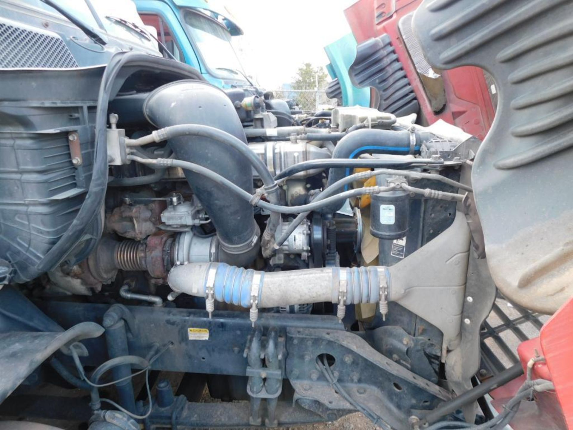 2011 Freightliner Cascadia 125 Truck Tractor, Turbo Diesel, VIN 1FUJGLDR4BLAV6742, (Red #103) - Image 8 of 19