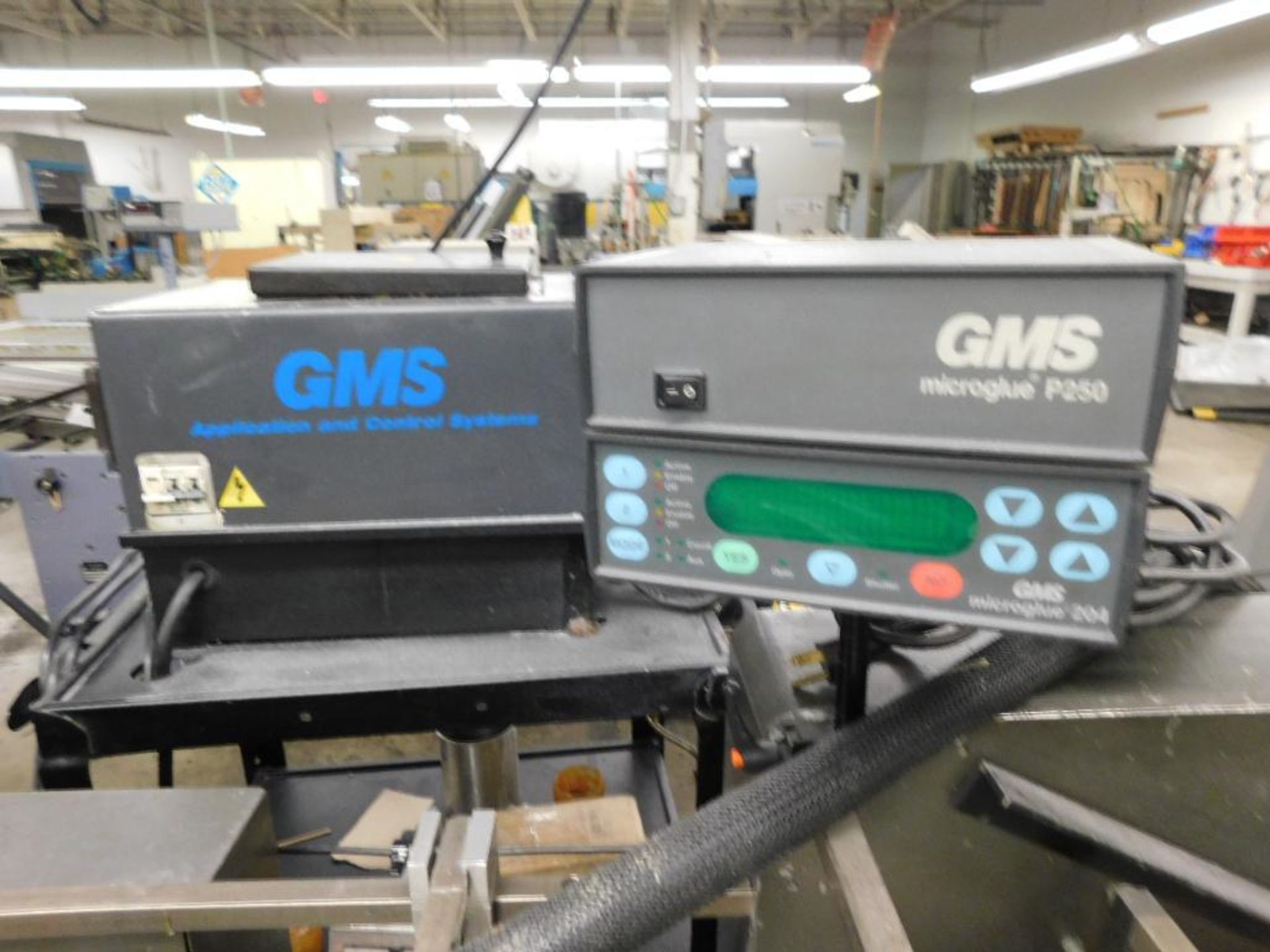 LOT: Kluge OmniFold Folder Gluer, S/N 9285 w/Kluge Friction Feeder & Tipping Plate & GMS Microglue H - Image 11 of 16