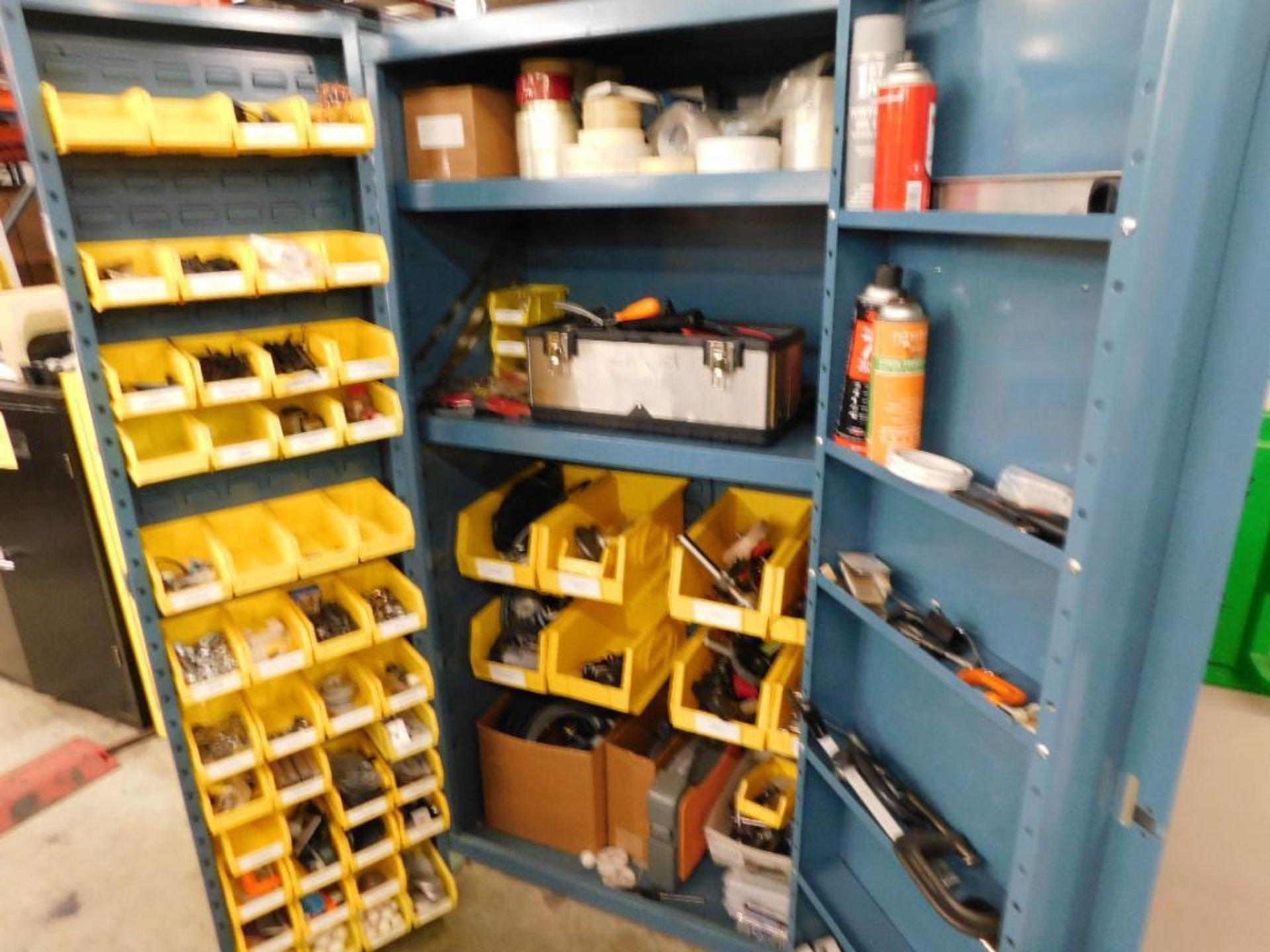 LOT: (2) Cabinets w/Contents of Inkjet Parts & Supplies