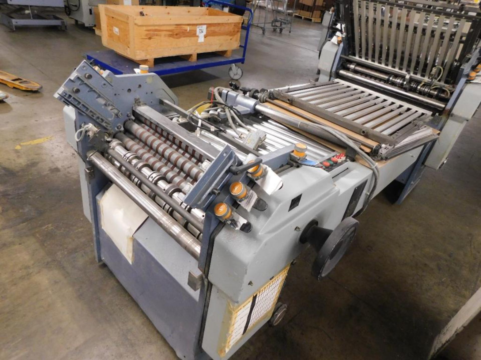 Stahl TF66/44-RF 26" Continuous Feed Folder, S/N 36661-152128 w/(8) Page & (16) Page Attachments & M - Image 6 of 9
