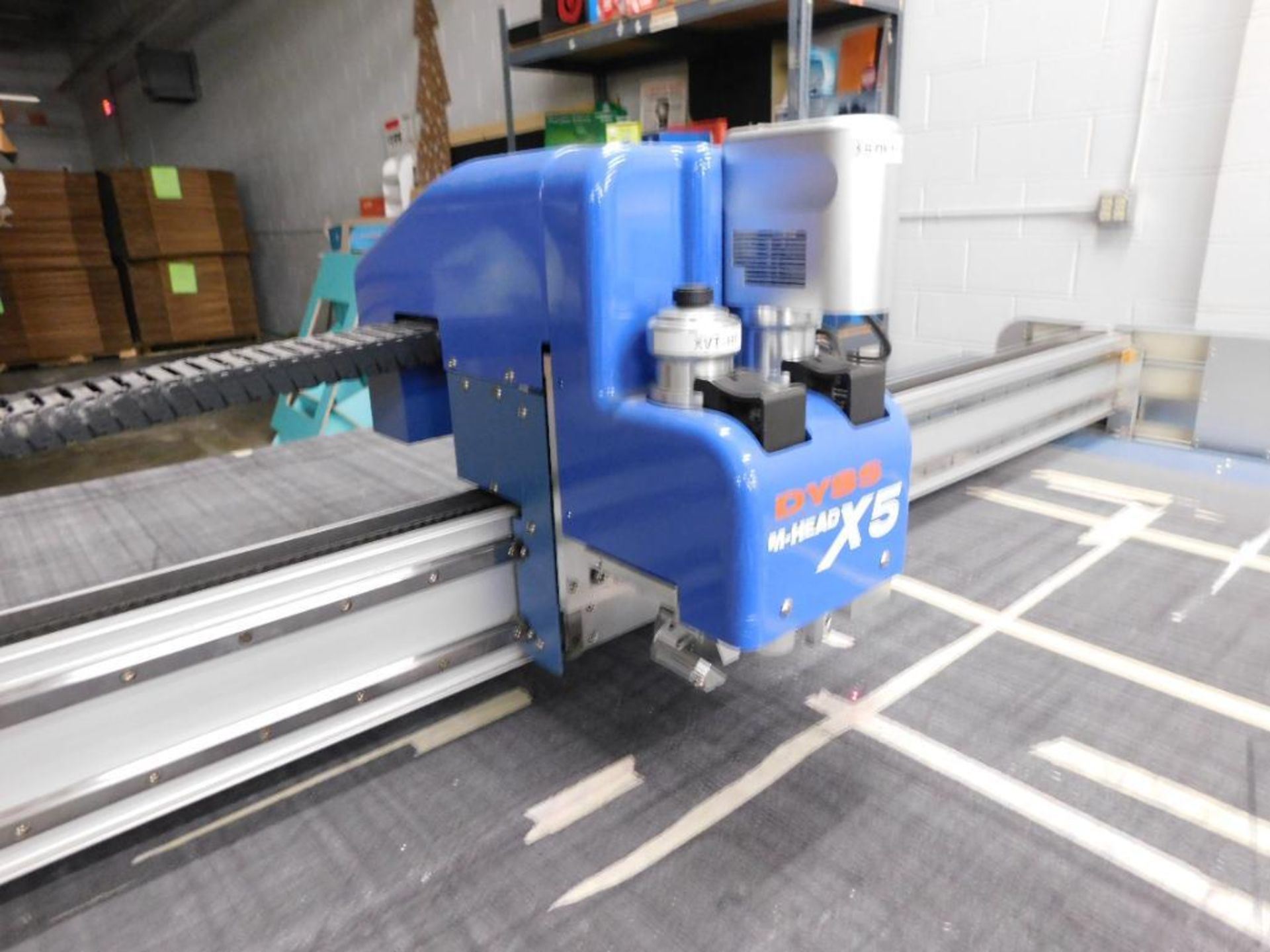 2015 DYSS X5 Digital Cutting Table w/Multi Tool Head & (6) Tool Heads, S/N 1630CNKC150301 - Image 5 of 7