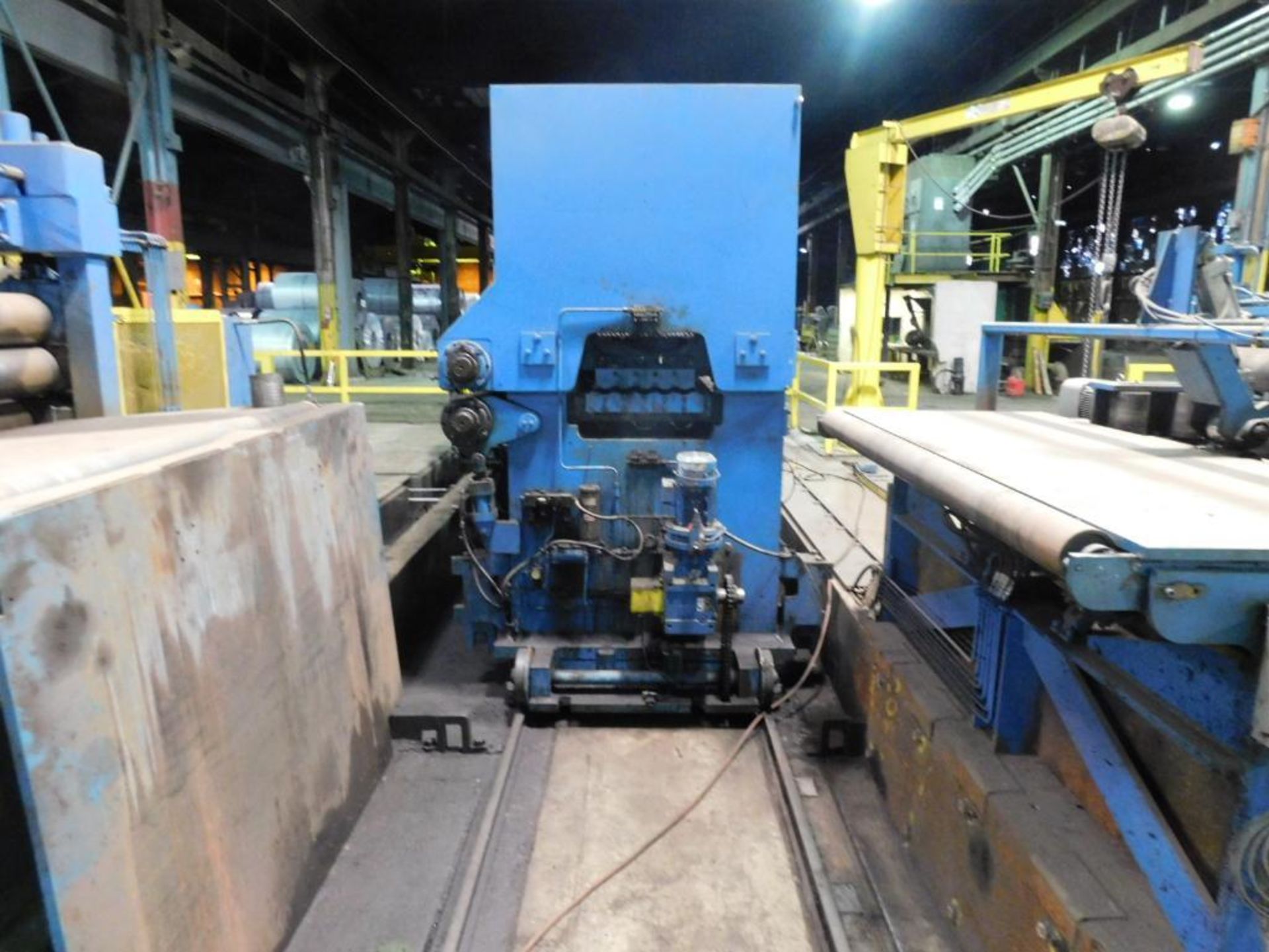 Cauffiel 96" x .500" x 100,000 lb. Flying Shear Cut To Length Line, L-R Line Direction, Carbon Steel - Image 13 of 47