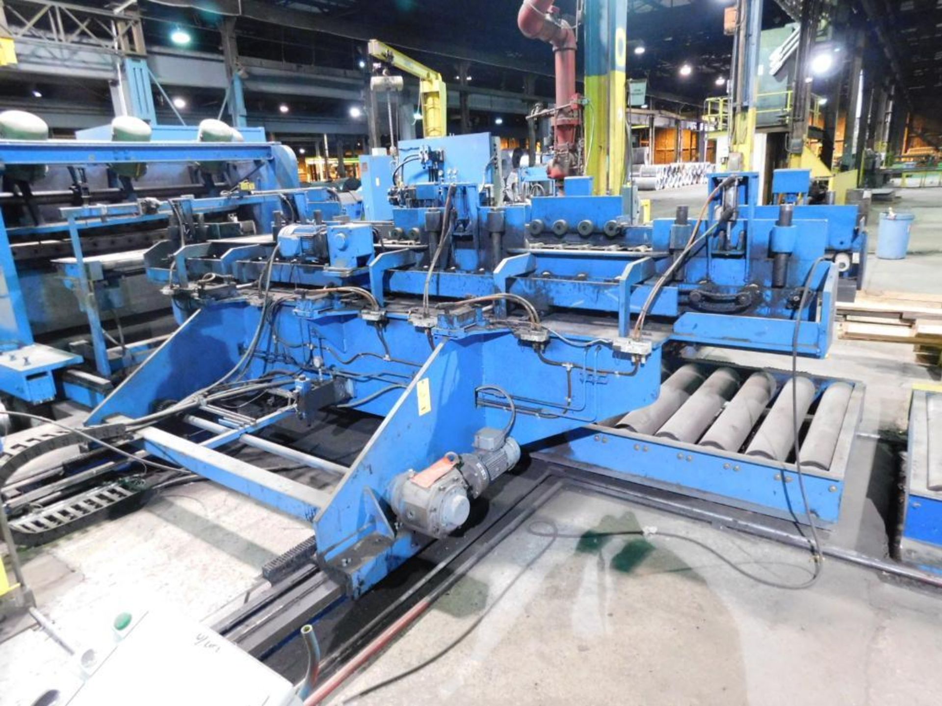 Cauffiel 96" x .500" x 100,000 lb. Flying Shear Cut To Length Line, L-R Line Direction, Carbon Steel - Image 21 of 47