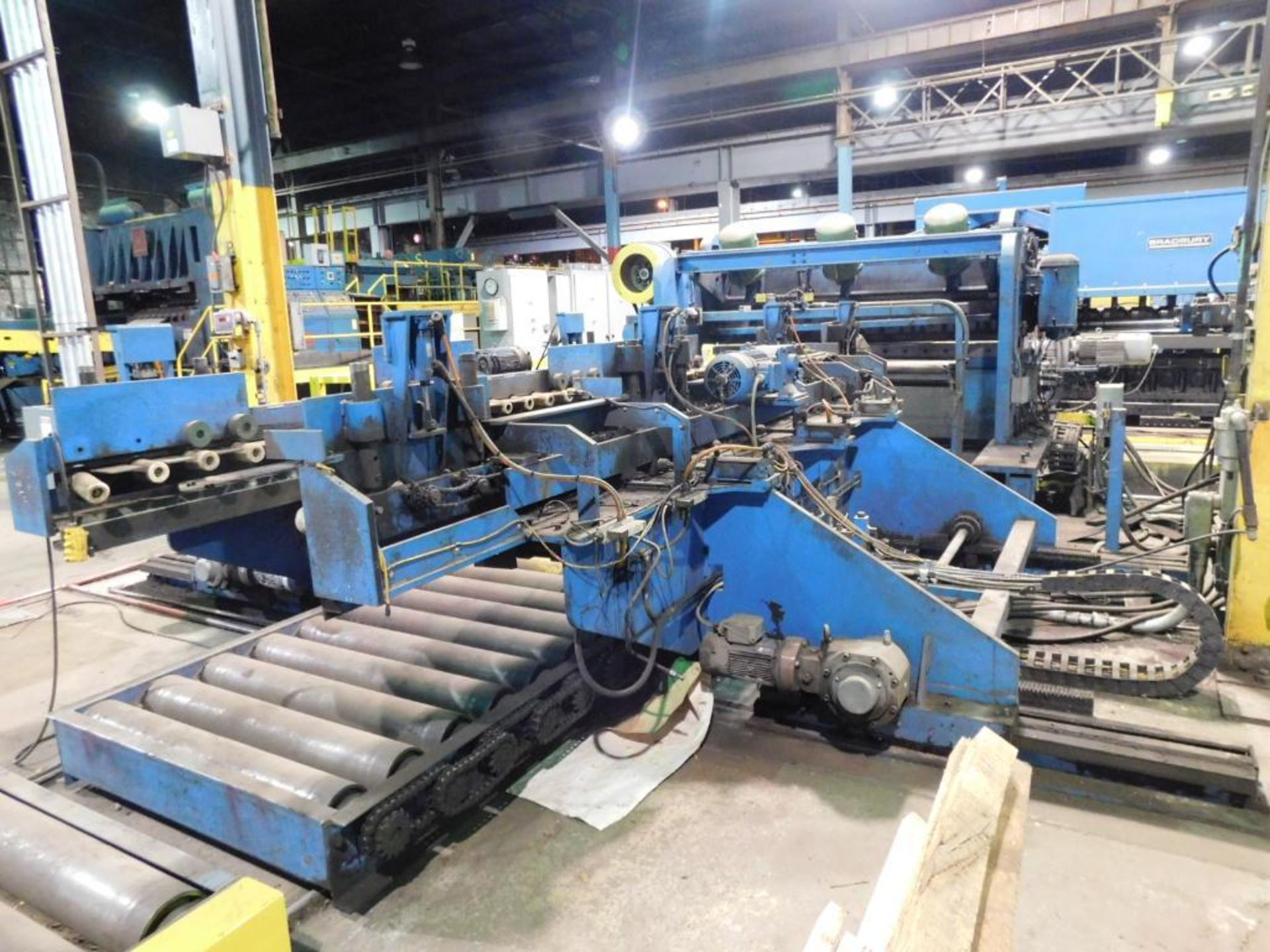 Cauffiel 96" x .500" x 100,000 lb. Flying Shear Cut To Length Line, L-R Line Direction, Carbon Steel - Image 24 of 47