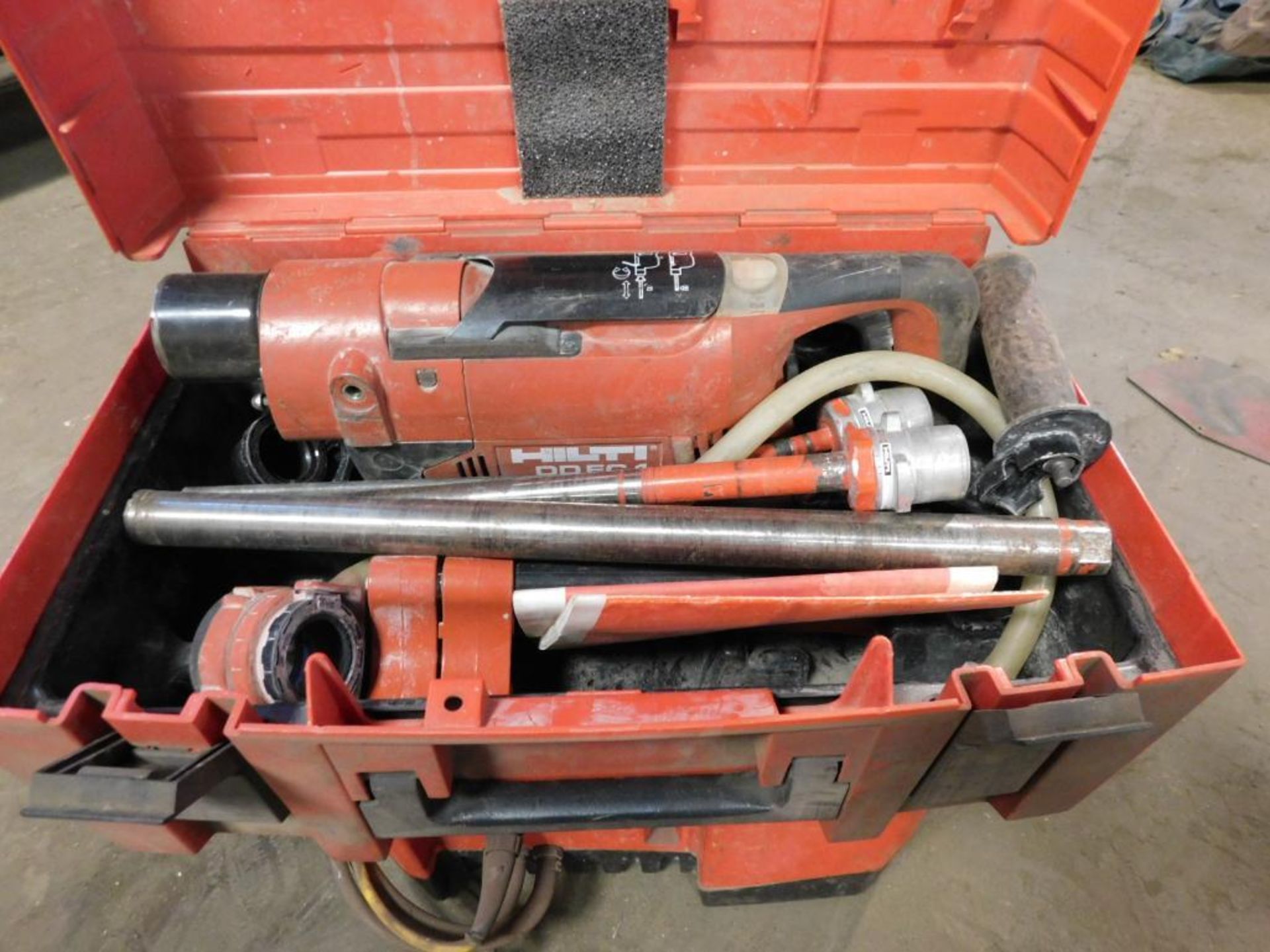 Hilti Coring System, Hilti DD-EC-1 Coring Drill, DD-REC1 Water Recycling Unit, Coring Bits - Image 2 of 7