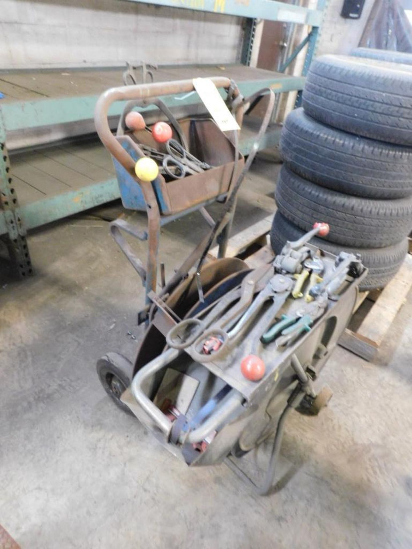 LOT: (2) Banding Carts w/Banding Tool - Image 2 of 4