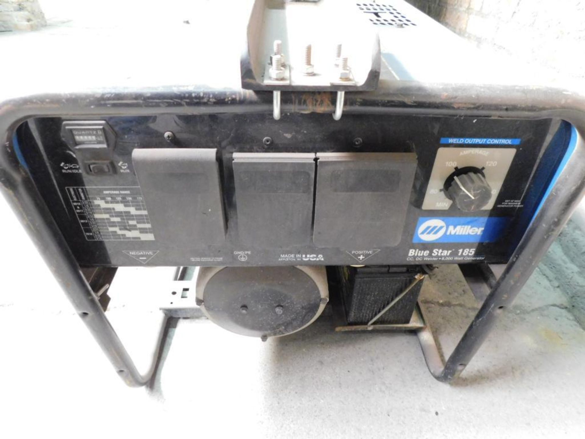 Miller Blue Star DX185, CC, DC Welder/6000 Watt Gas Generator, 895 Indicated Hours - Image 3 of 4