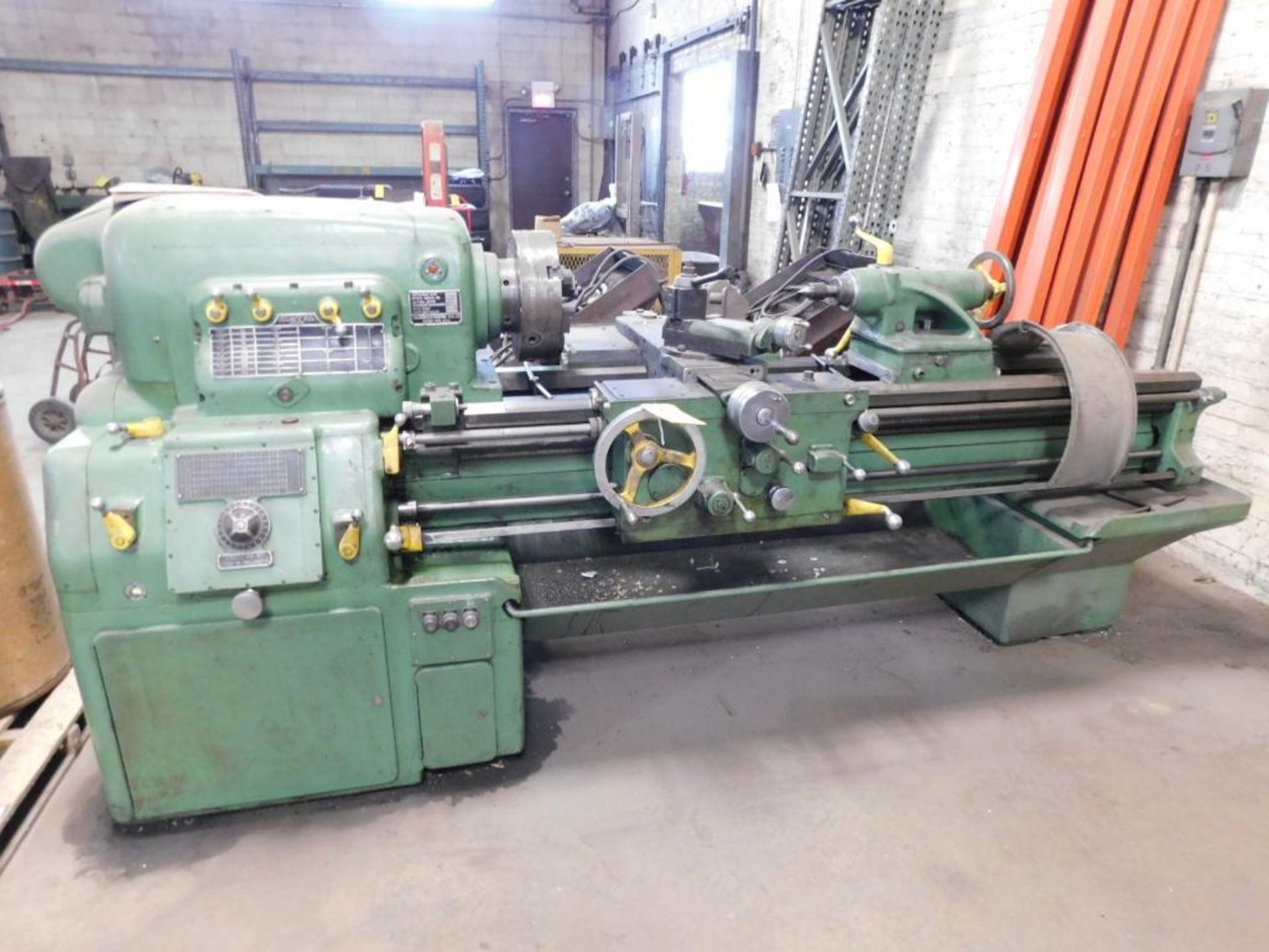 Monarch 10' Lathe w/Tailstock, 12" 3-Jaw Chuck, S/N 40734