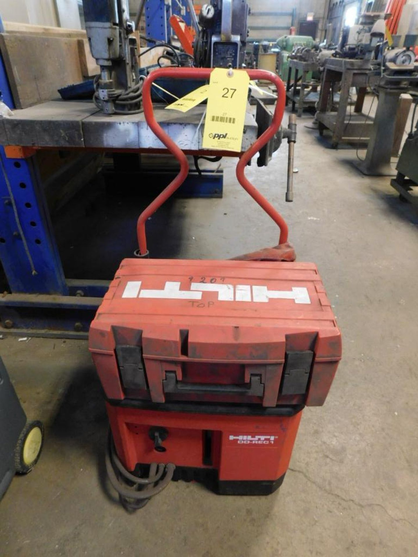 Hilti Coring System, Hilti DD-EC-1 Coring Drill, DD-REC1 Water Recycling Unit, Coring Bits