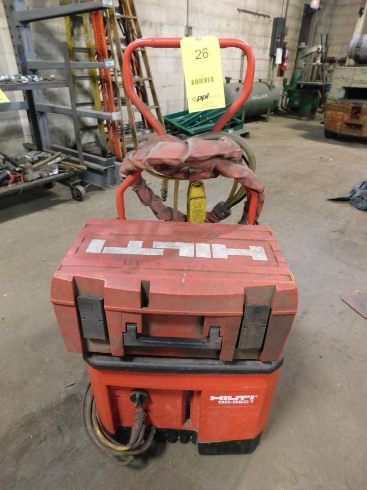 Hilti Coring System, Hilti DD-EC-1 Coring Drill, DD-REC1 Water Recycling Unit, Coring Bits