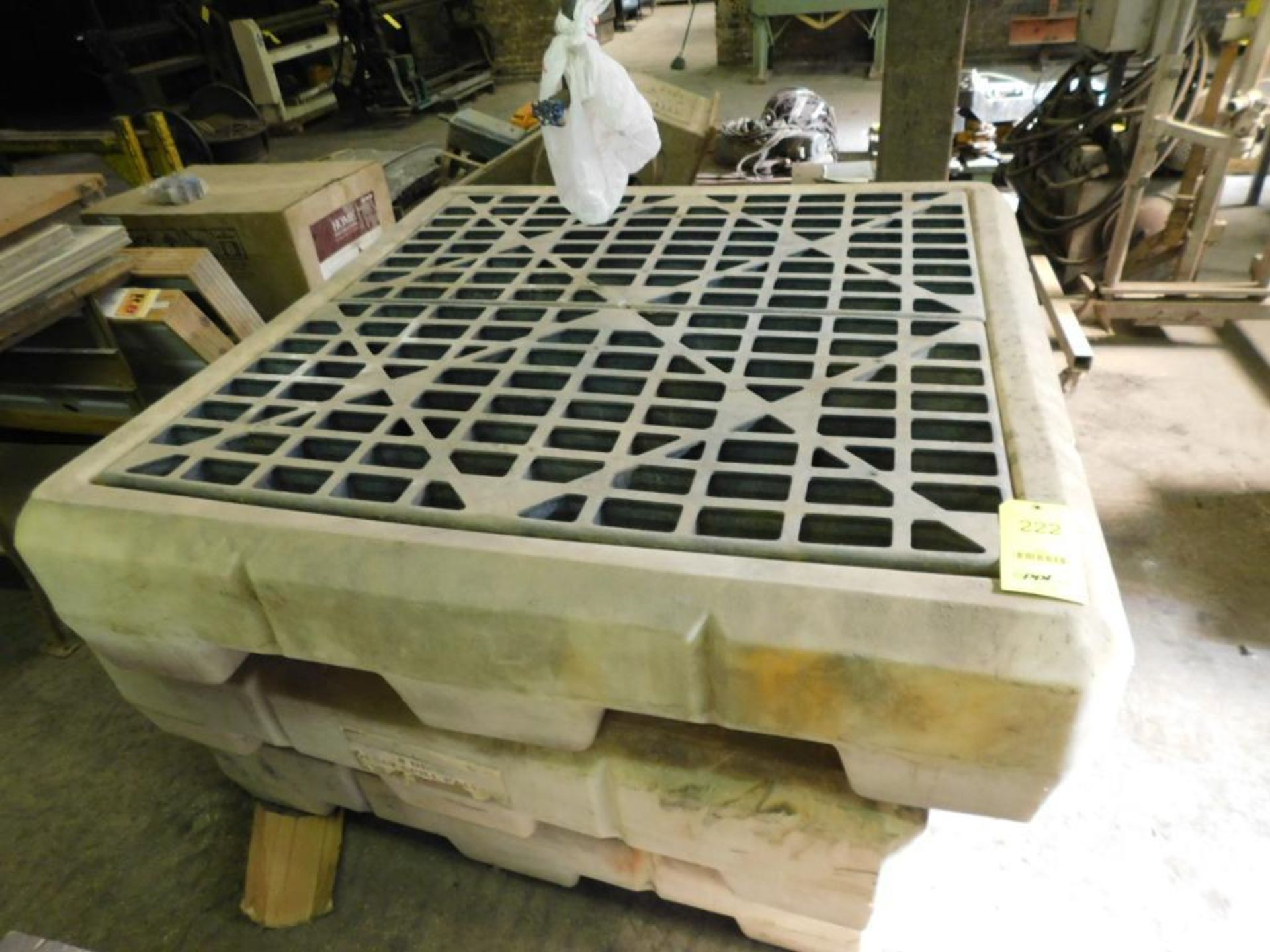 LOT: (3) 4' x 4' Oil Spill Containment Platforms - Image 2 of 2