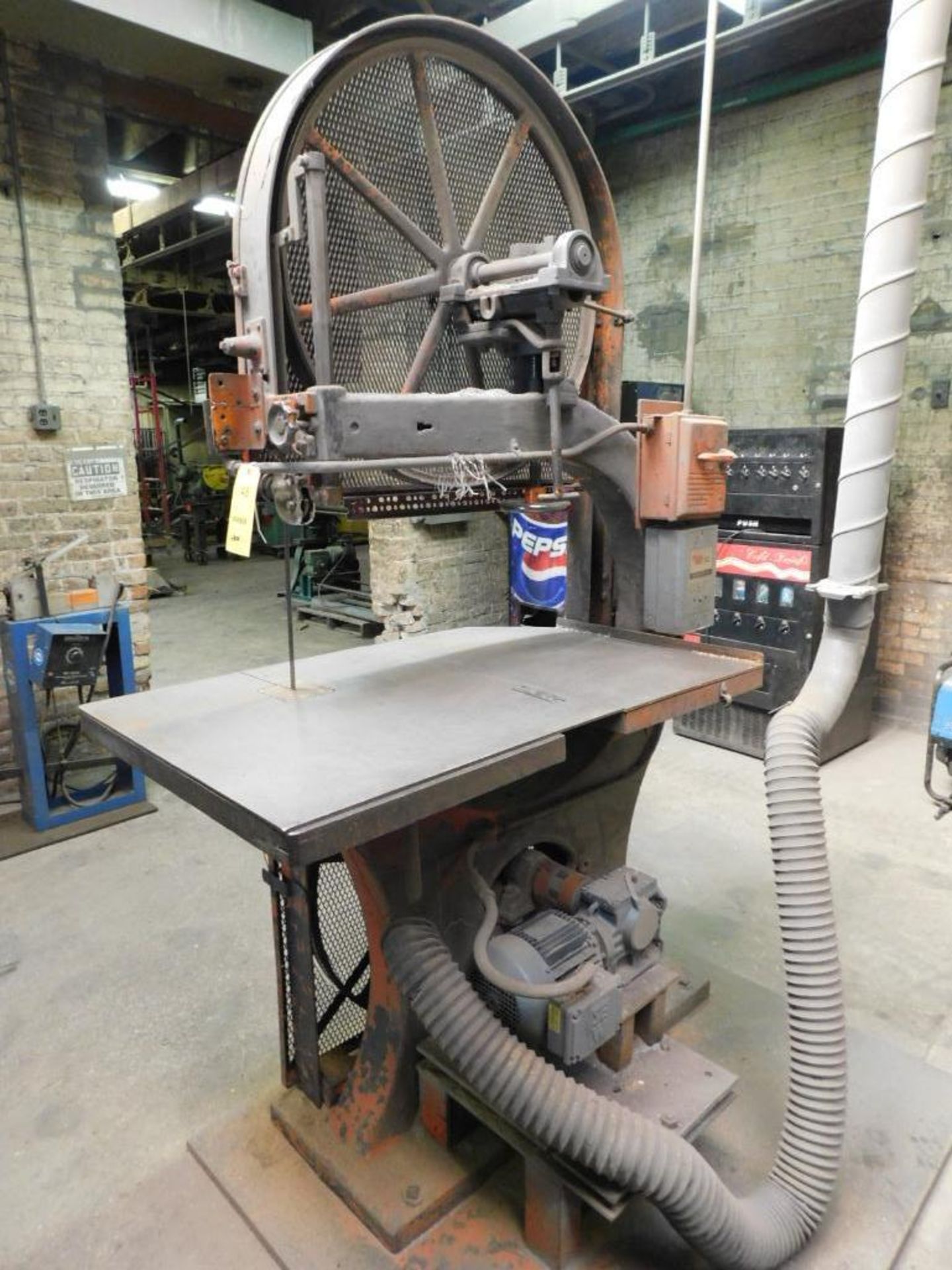 Vertical Band Saw w/2 HP Motor - Image 4 of 5