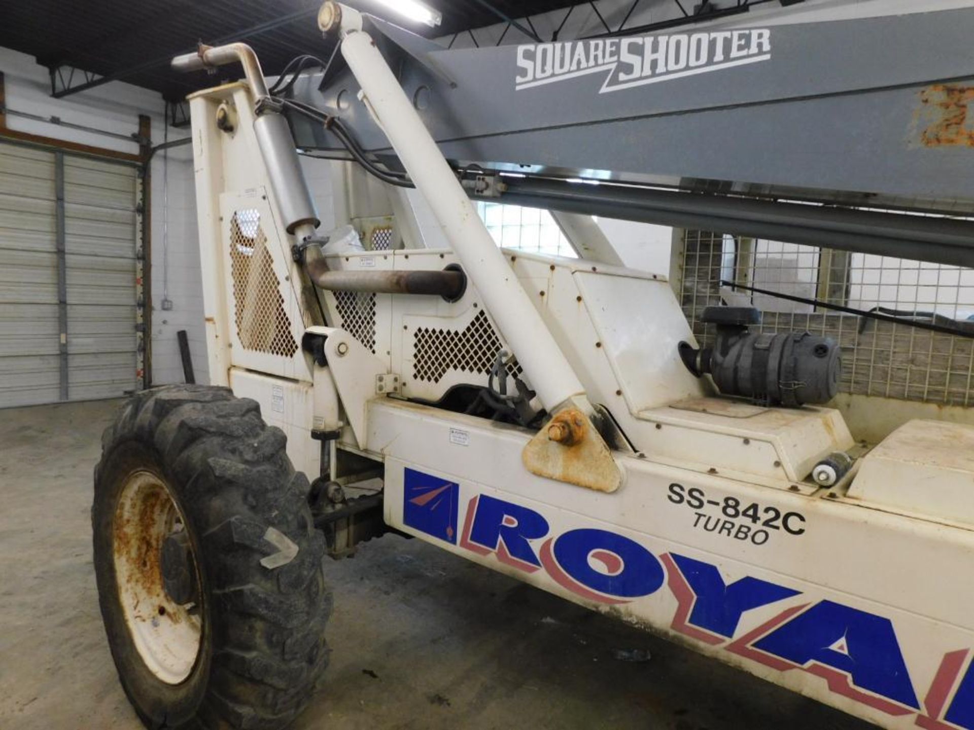 Terex SS840 Telescopic Forklift, 4' Forks, 8,000 Lb. Capacity, S/N 014155, 3,395 Indicated Hours (LO - Image 7 of 15