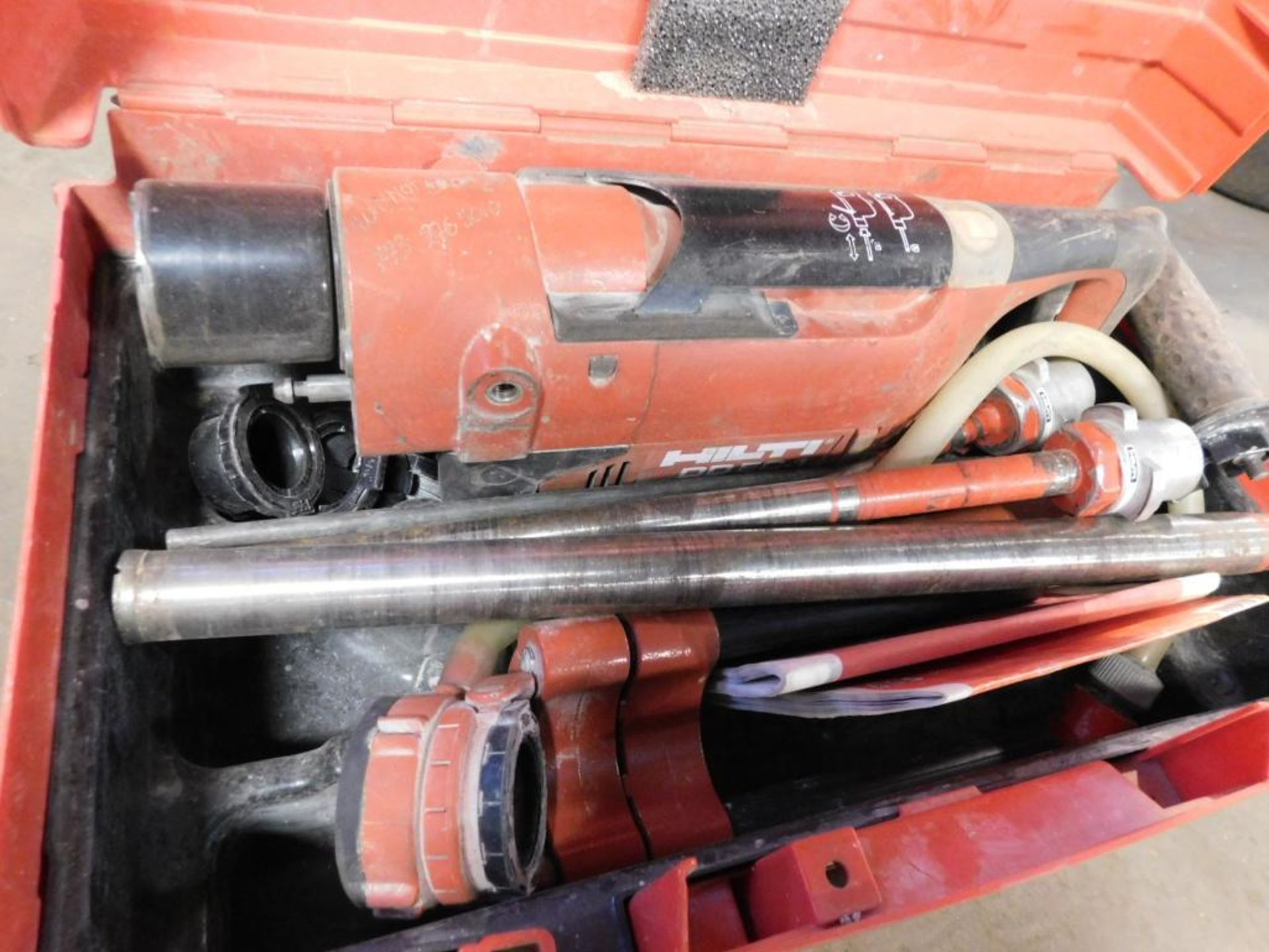 Hilti Coring System, Hilti DD-EC-1 Coring Drill, DD-REC1 Water Recycling Unit, Coring Bits - Image 3 of 7