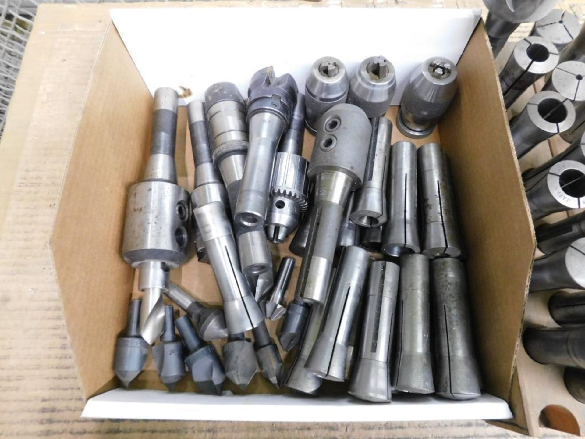 LOT: Assorted R8 Collets & Tooling on Cart - Image 3 of 4