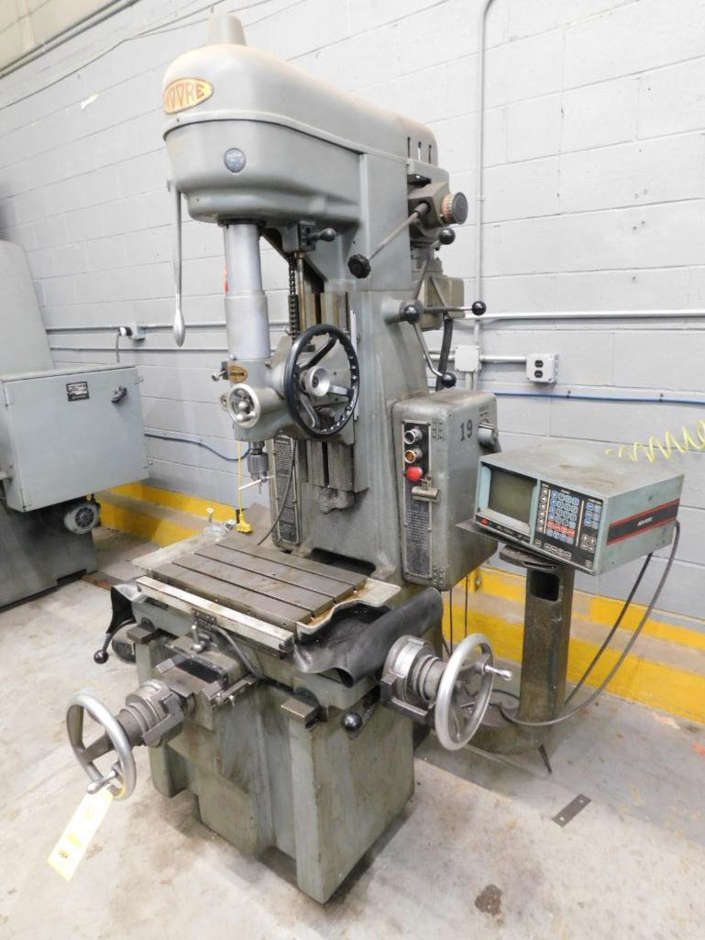 Moore Model 1-1/2B Jig Borer, S/N J869 w/Millvision 3-Axis DRO - Image 2 of 9