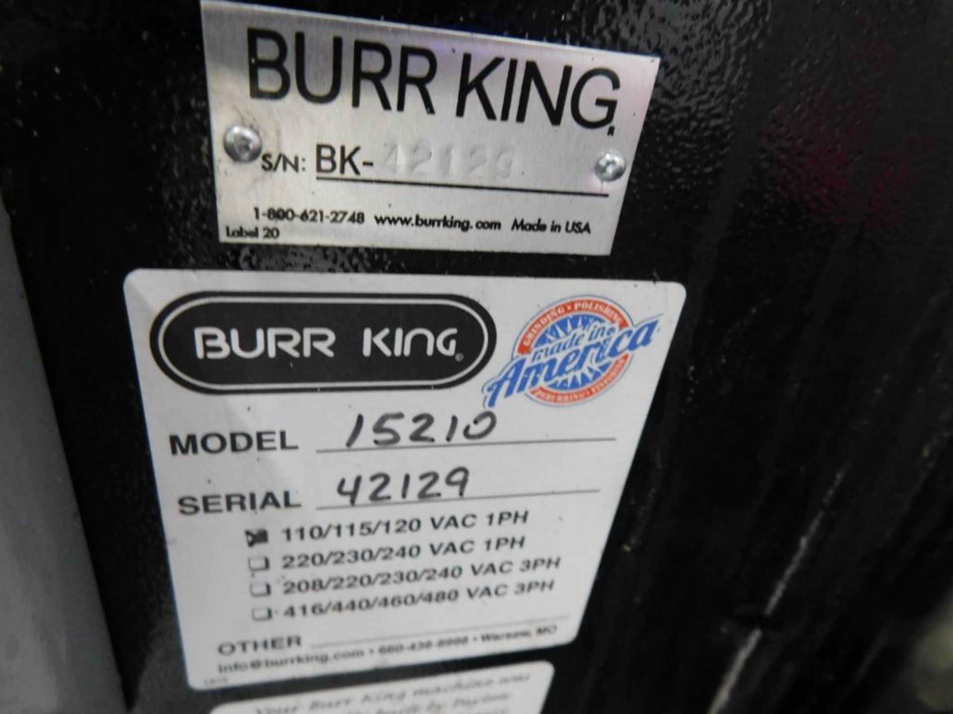 Burr King Model 15210 Vibratory Duburring System, w/Optidrive Control - Image 5 of 5