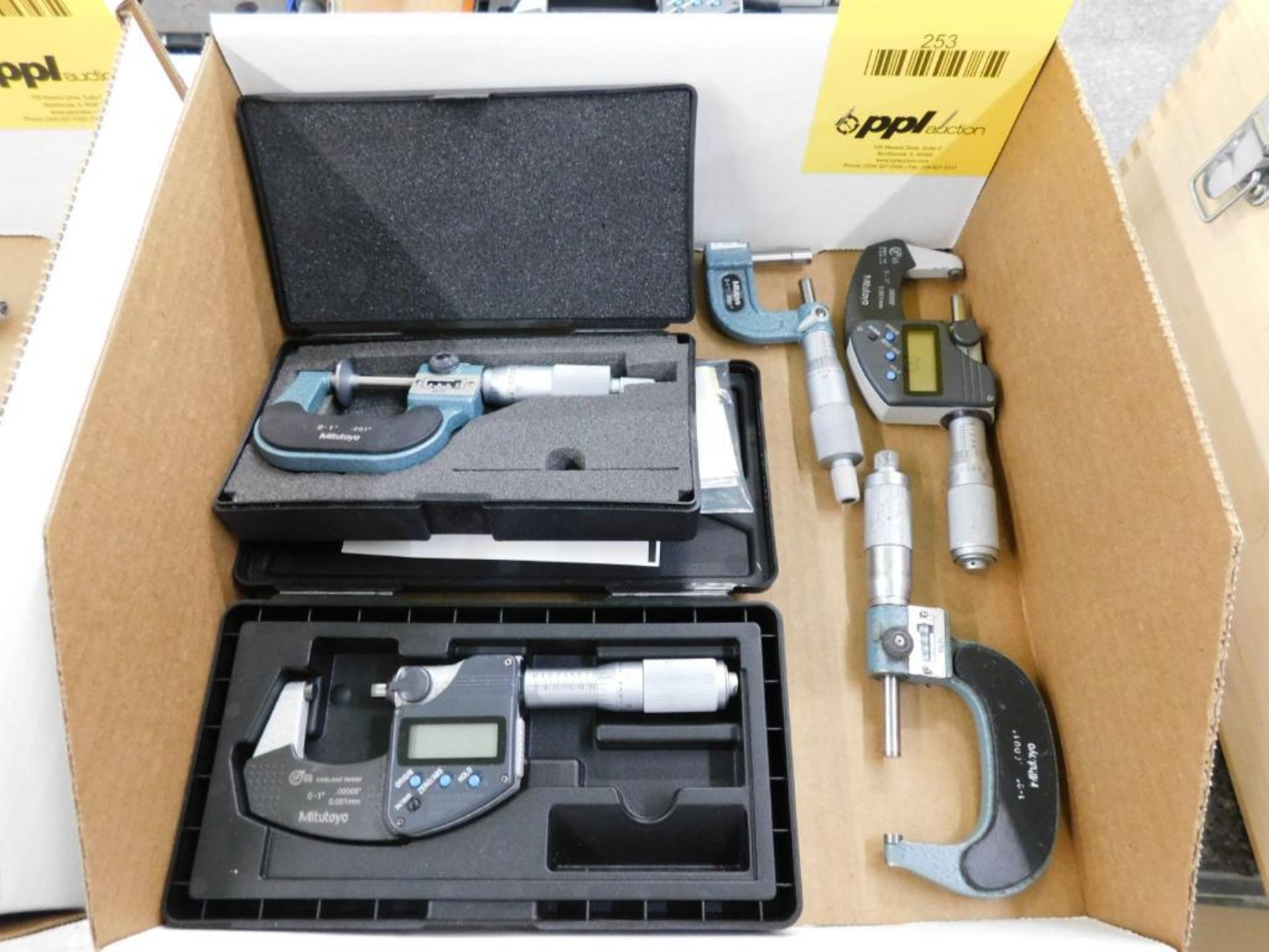 LOT: Assorted OD Micrometers