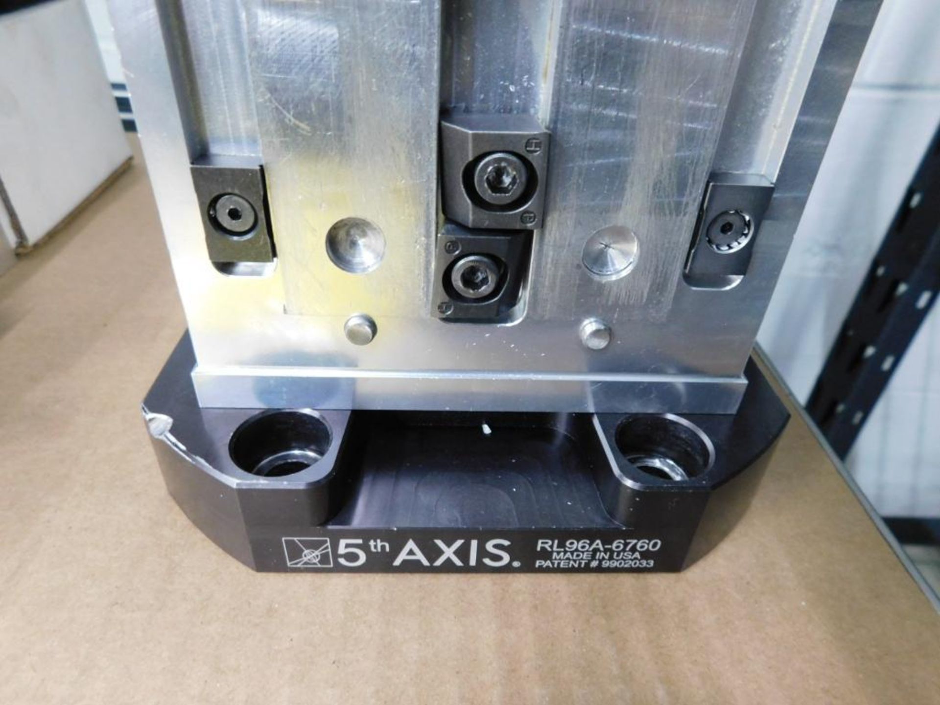 5" L x 5" W x 8" H Tombstone Fixture on 5th Axis Base Plate - Image 3 of 4