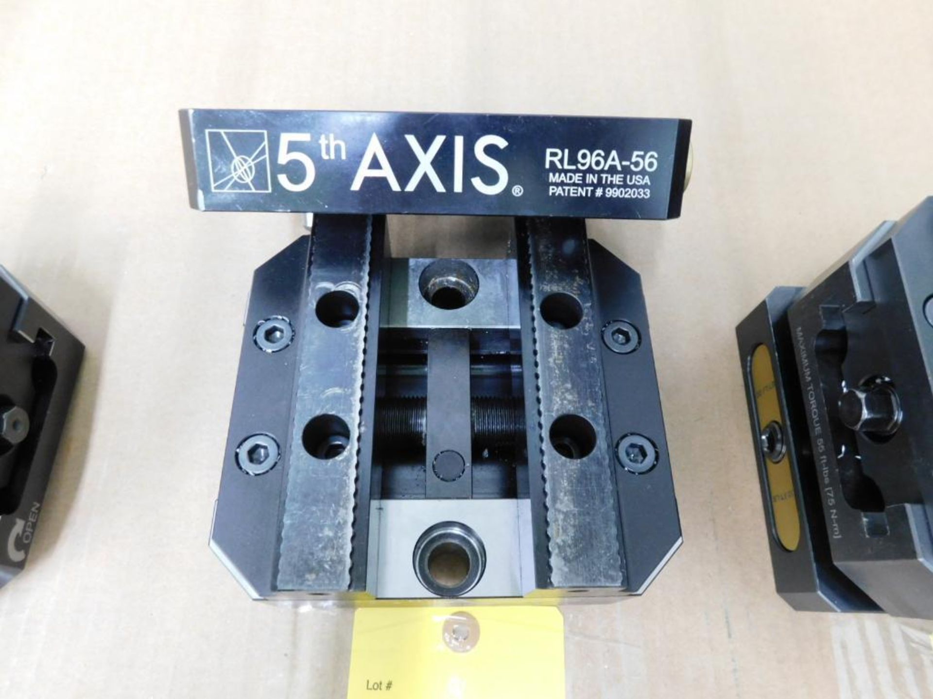 5th Axis V562X Machine Vise w/RL96A-56 Plate - Image 3 of 4