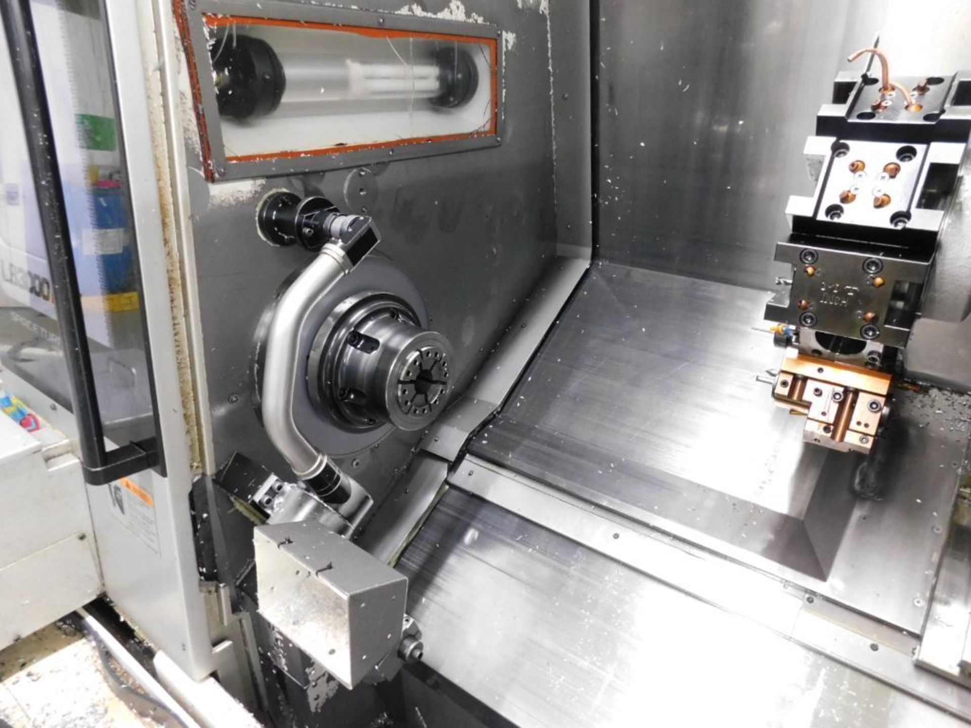 Okuma LB-3000EX-II-MYW 800 CNC Turning Center, OSP-P300L CNC Control, 22.83" Swing Over Bed, 18.50" - Image 12 of 18