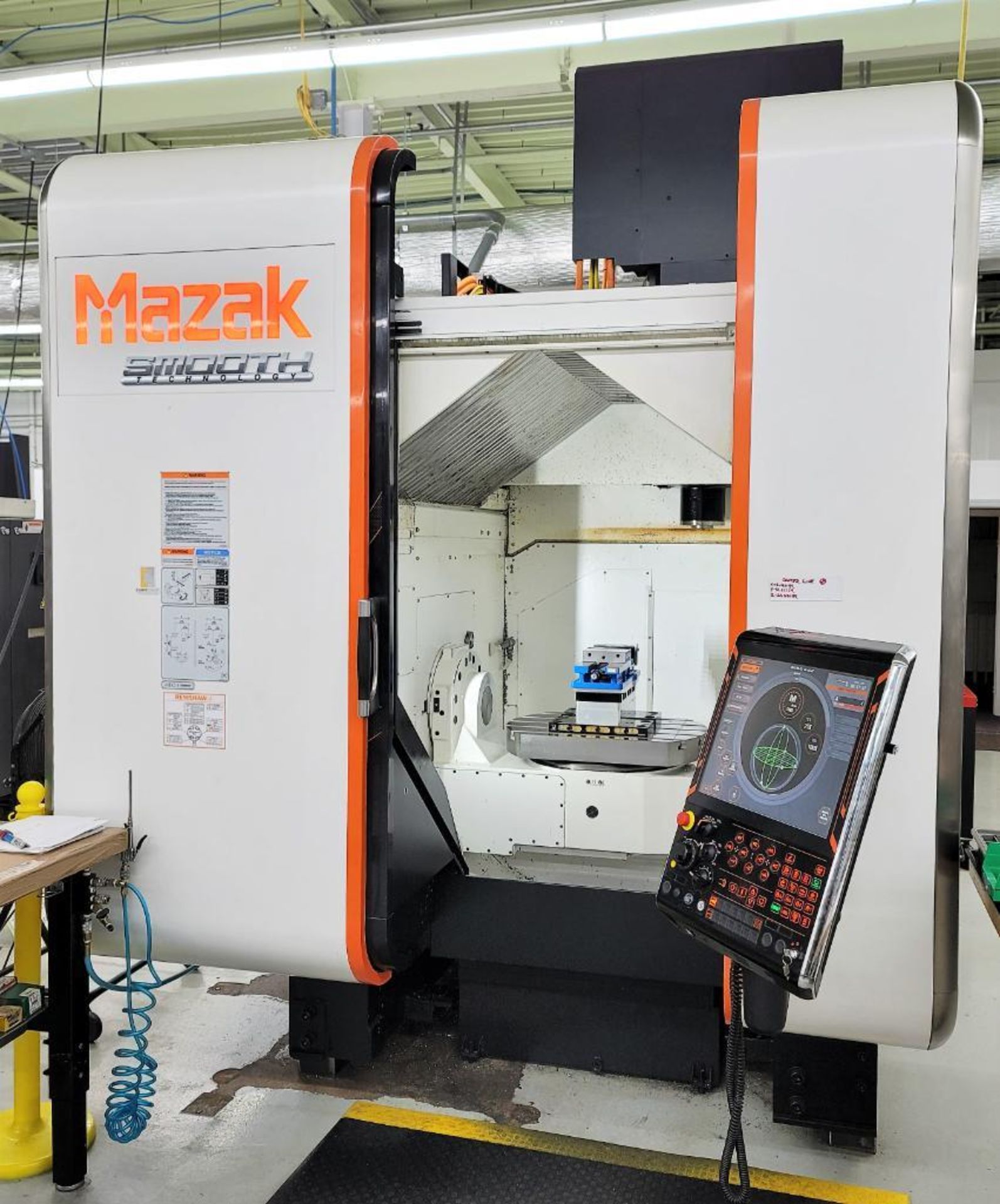 Mazak Variaxis i700 5-Axis CNC Vertical Machining Center, Smooth X CNC Control, Travels: X-24.8", Y-