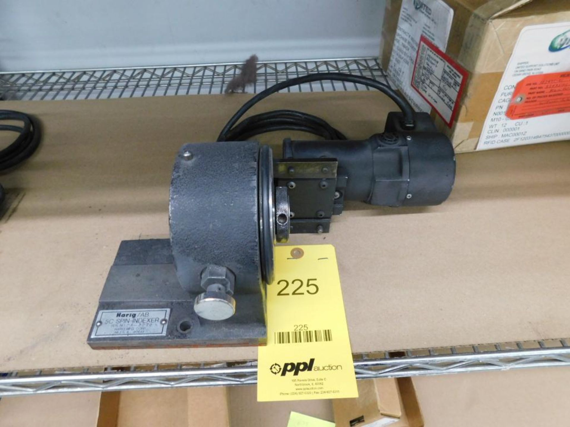 Harig AB 5C Collet Spin Indexer