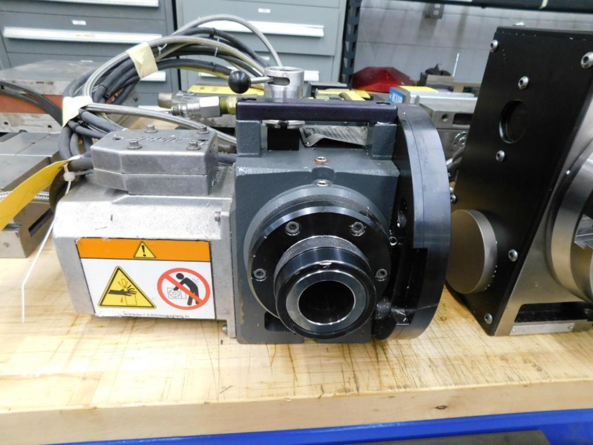 Haas T5C Dual-Axis Tilting Rotary Indexer w/5C Collet Nose, 60 ft-lb.Max. Torque, Max Speed 60 Deg/S - Image 3 of 8