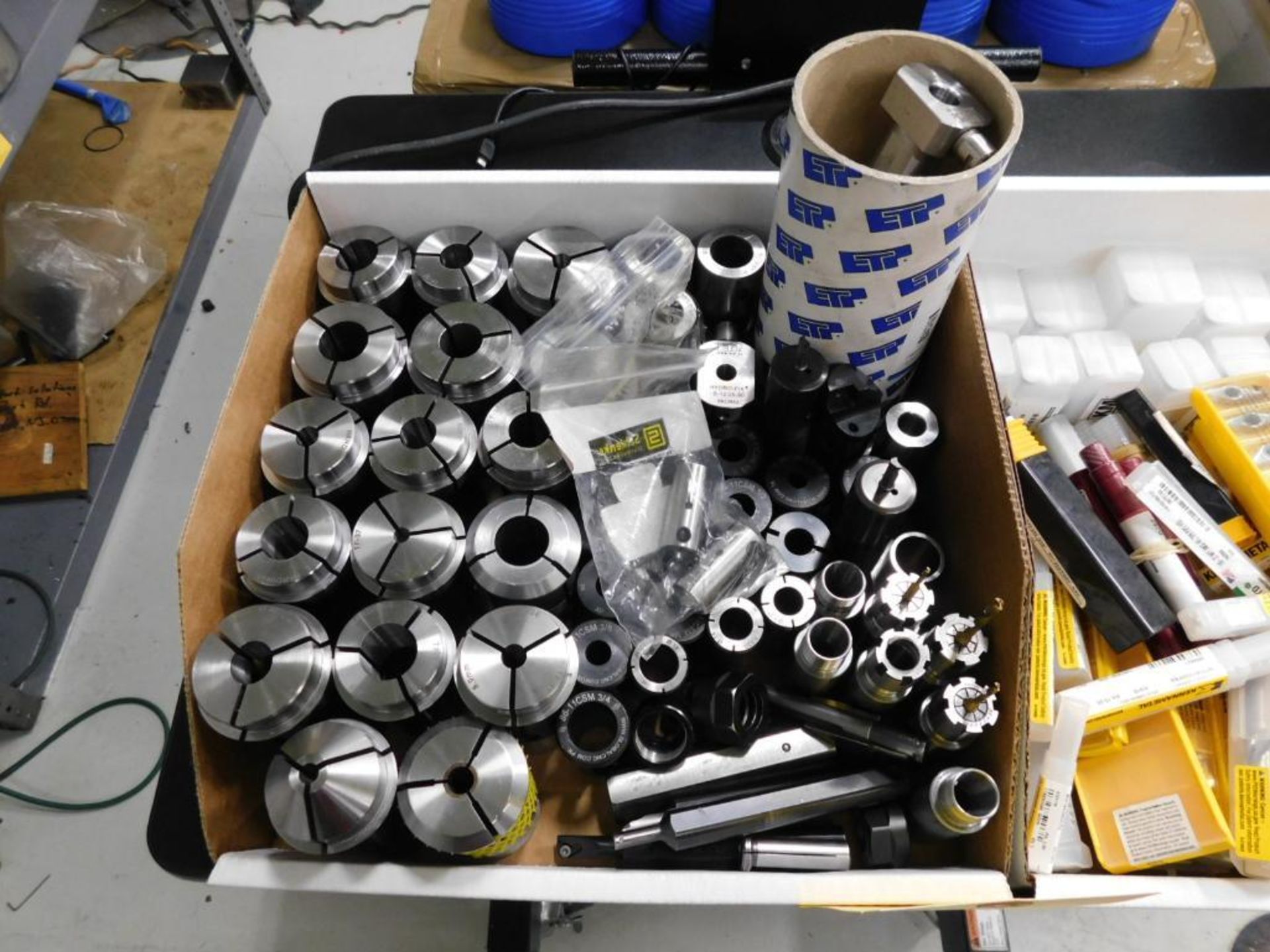 LOT: Assorted Collets, Bushings, Carbide Tooling & Boring Bars for Tsugami - Image 2 of 4