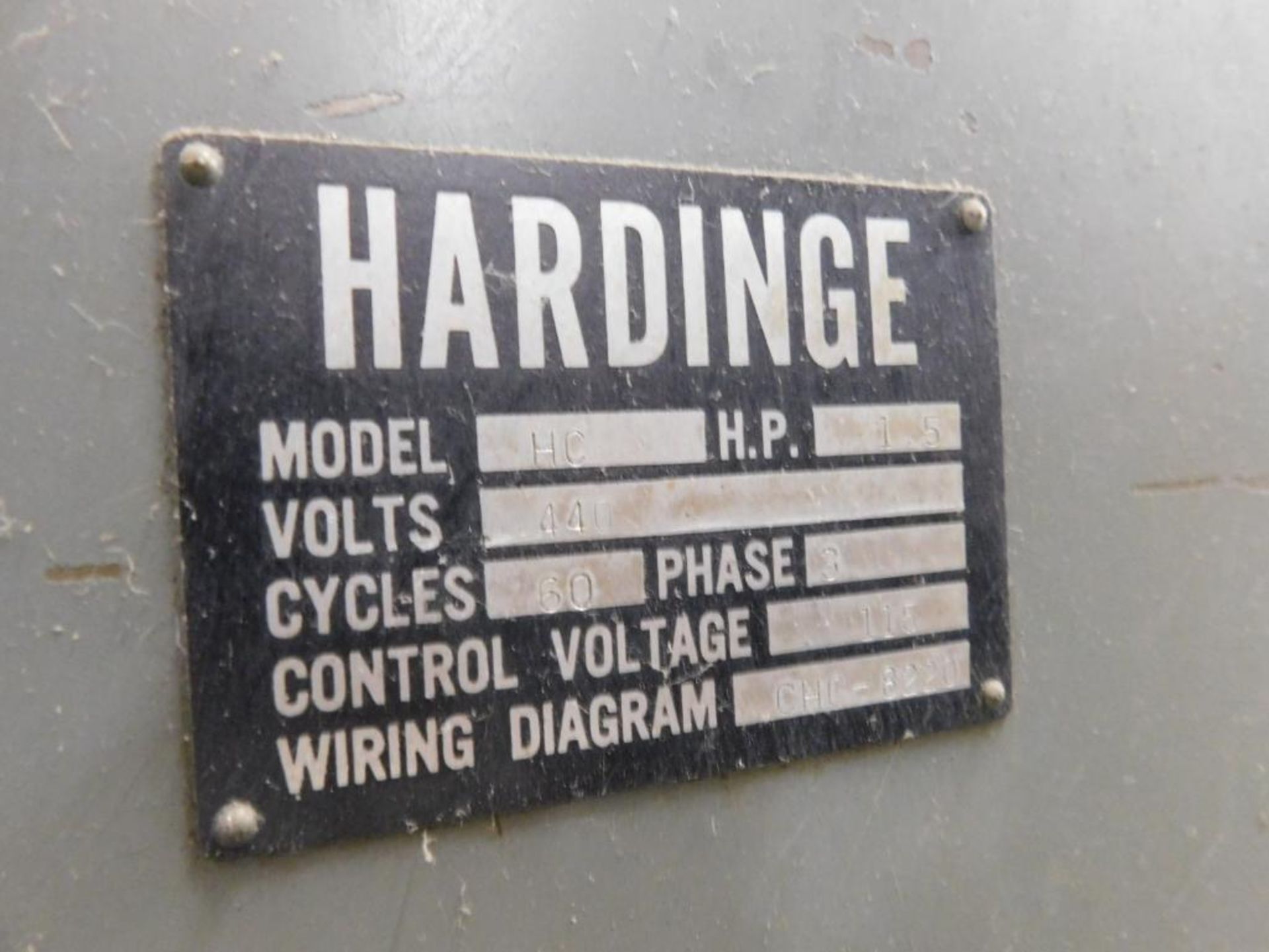 Hardinge HC Automatic Chucker, Overhead Attachment, w/5C Collet Chucks & Collet - Image 9 of 11