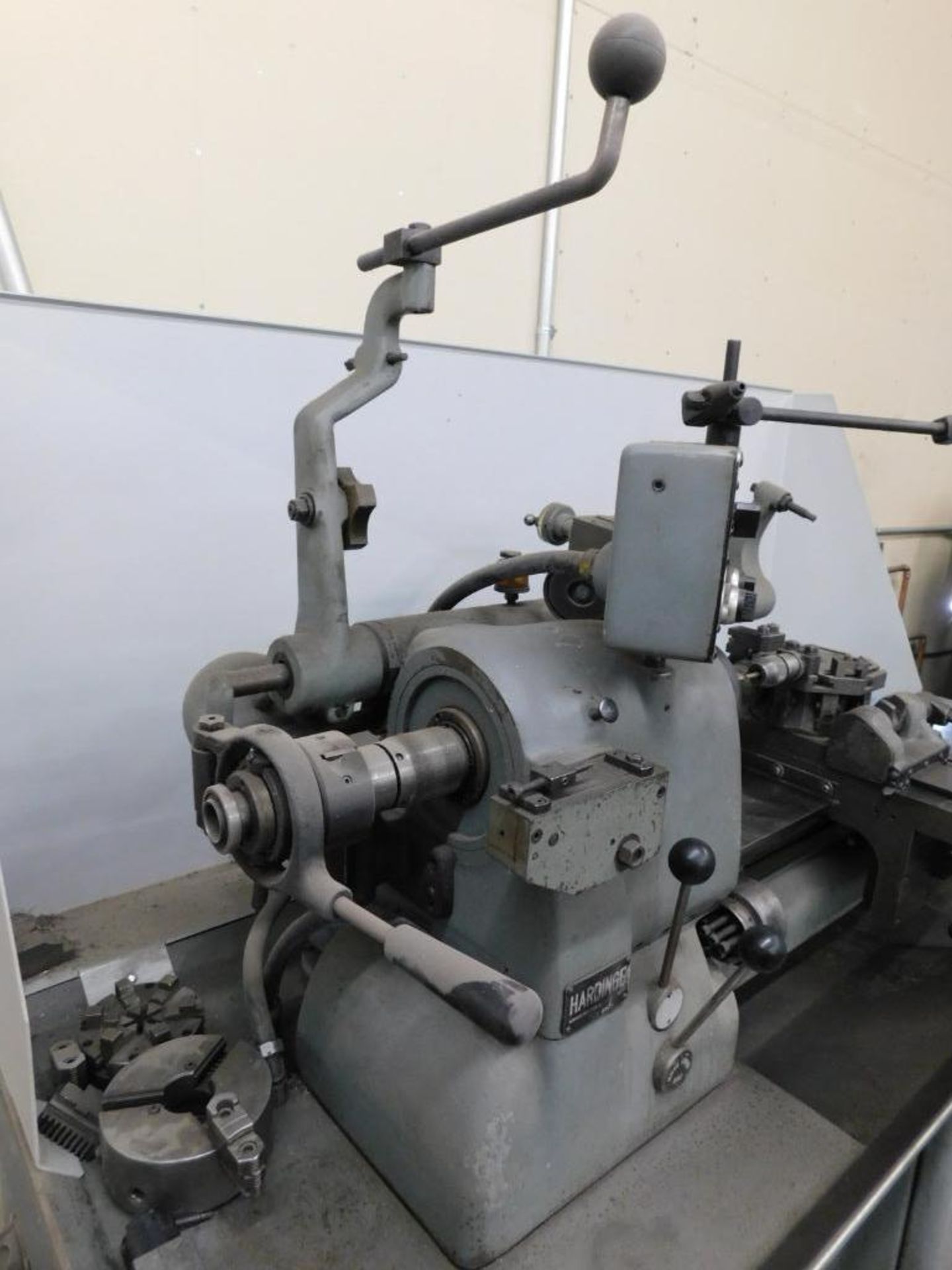 Hardinge HC Automatic Chucker, Overhead Attachment, w/5C Collet Chucks & Collet - Image 5 of 11