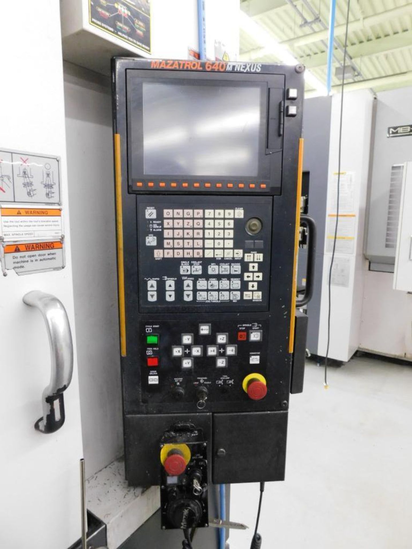 Mazak VCN-510C CNC Vertical Machining Center, Mazatrol 640M Nexus CNC Control, Travels: X-41.34", Y- - Image 8 of 11