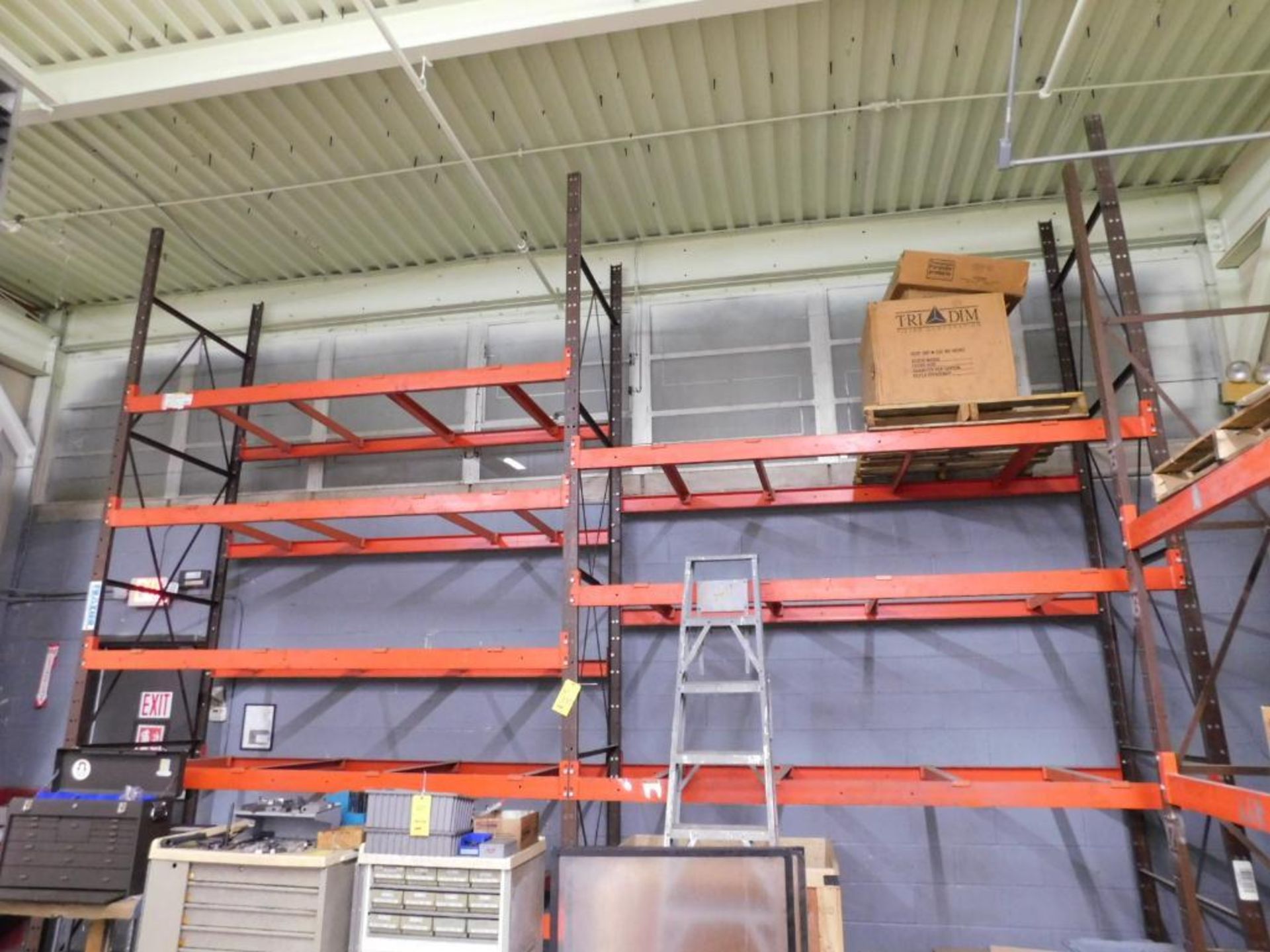 LOT: (3) Sections 12' H x 12' W x 32" D Pallet Rack w/Wire Decking & (5) Sections Assorted Bolt Toge - Image 5 of 6