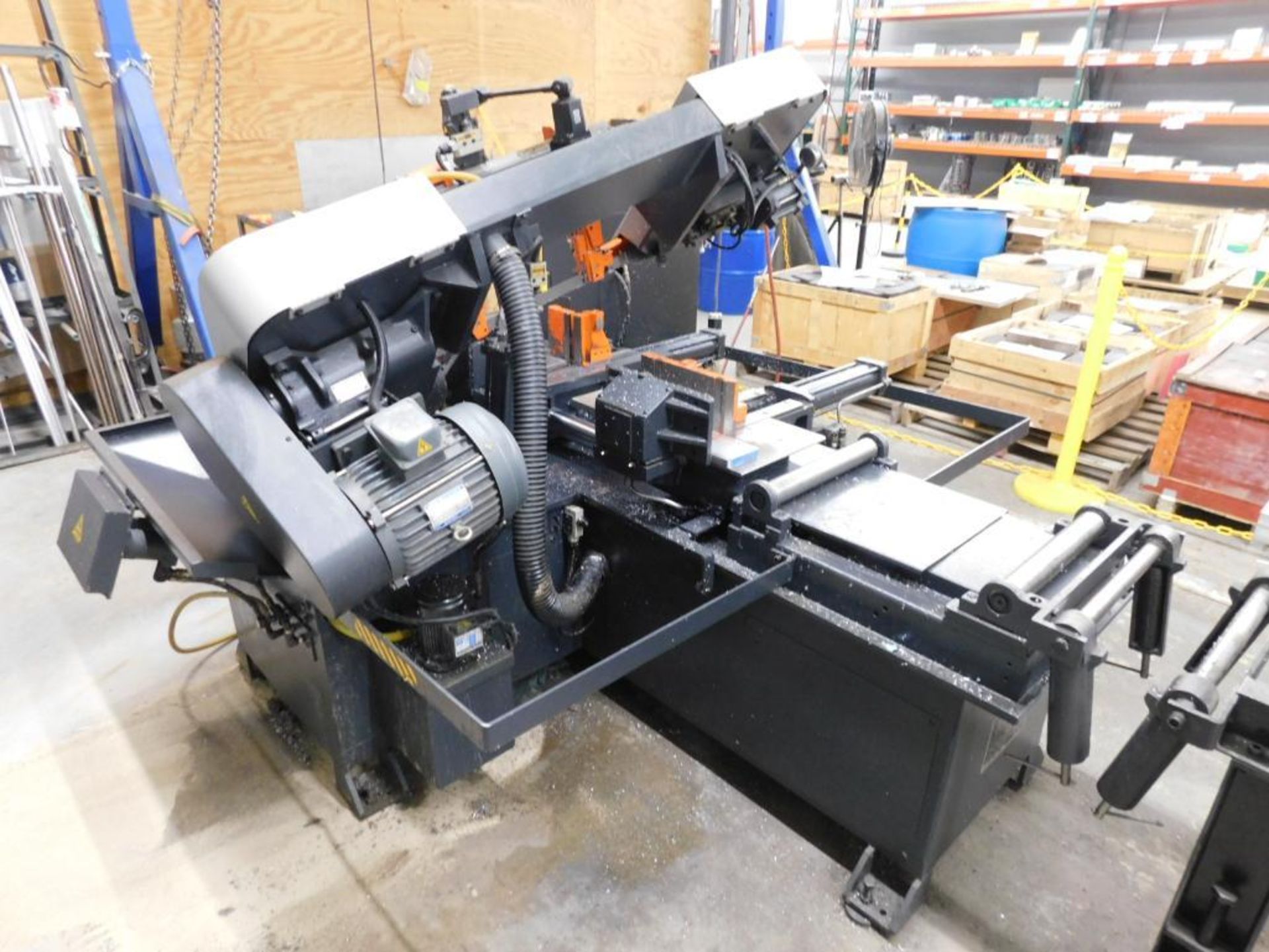 Cosen Mechatronics C-260NC Horizontal Metal Cutting Band Saw Coolant System S/N 26C1070671 (2018), H - Image 3 of 15